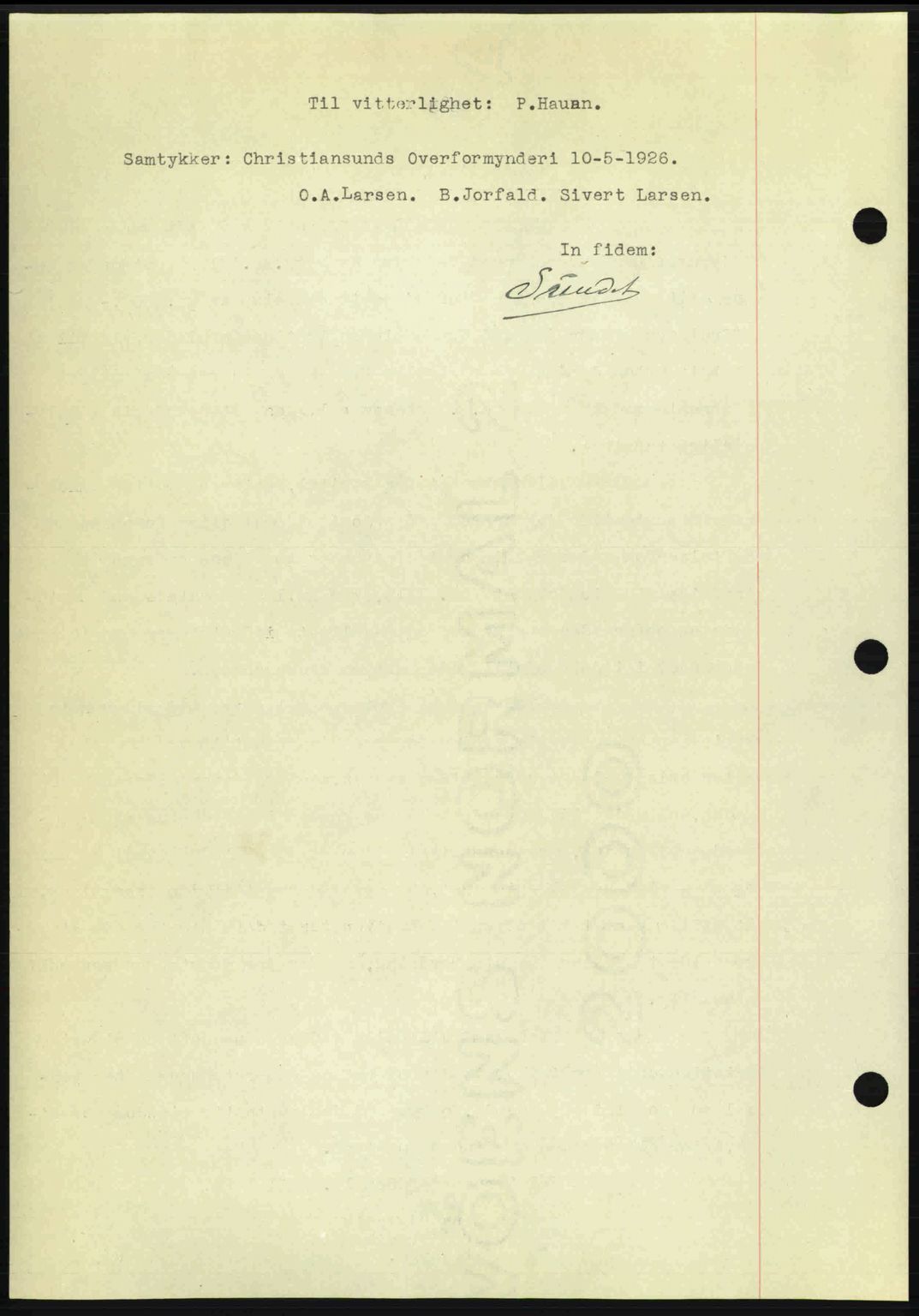 Kristiansund byfogd, AV/SAT-A-4587/A/27: Mortgage book no. 27, 1933-1934, Deed date: 10.04.1934