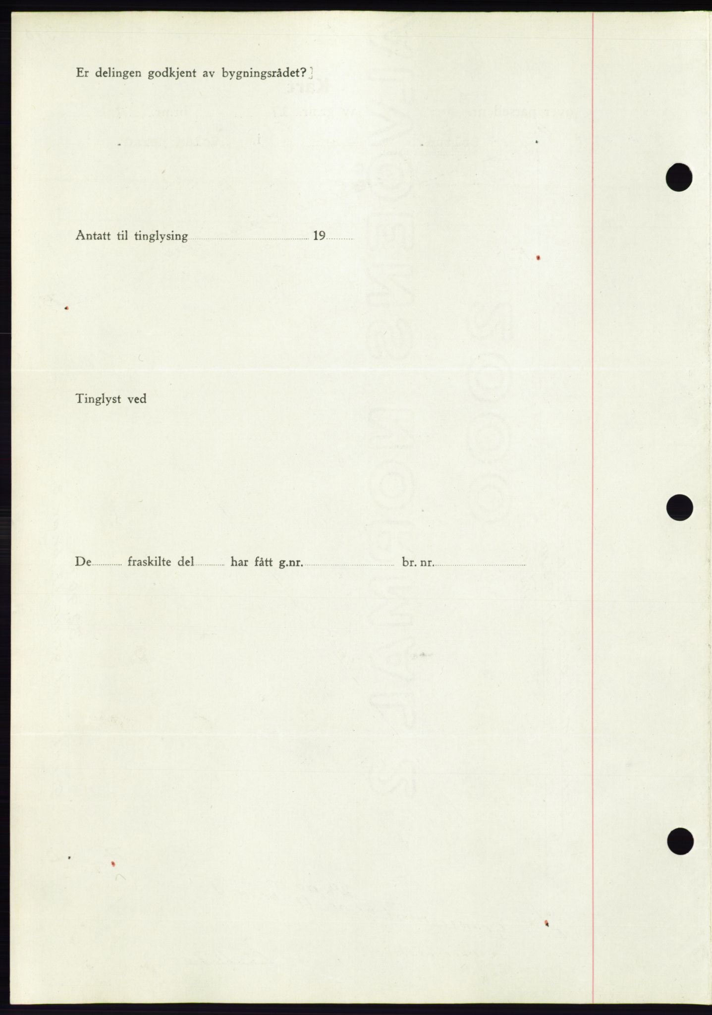 Søre Sunnmøre sorenskriveri, AV/SAT-A-4122/1/2/2C/L0071: Mortgage book no. 65, 1941-1941, Diary no: : 818/1941