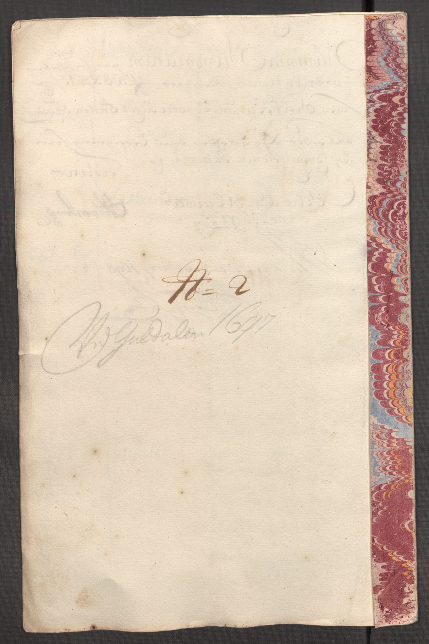 Rentekammeret inntil 1814, Reviderte regnskaper, Fogderegnskap, AV/RA-EA-4092/R60/L3947: Fogderegnskap Orkdal og Gauldal, 1697, p. 425