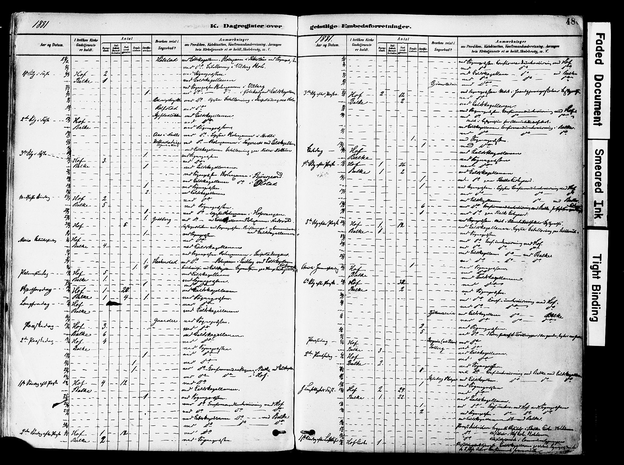 Østre Toten prestekontor, SAH/PREST-104/H/Ha/Haa/L0006: Parish register (official) no. 6 /1, 1878-1896, p. 480