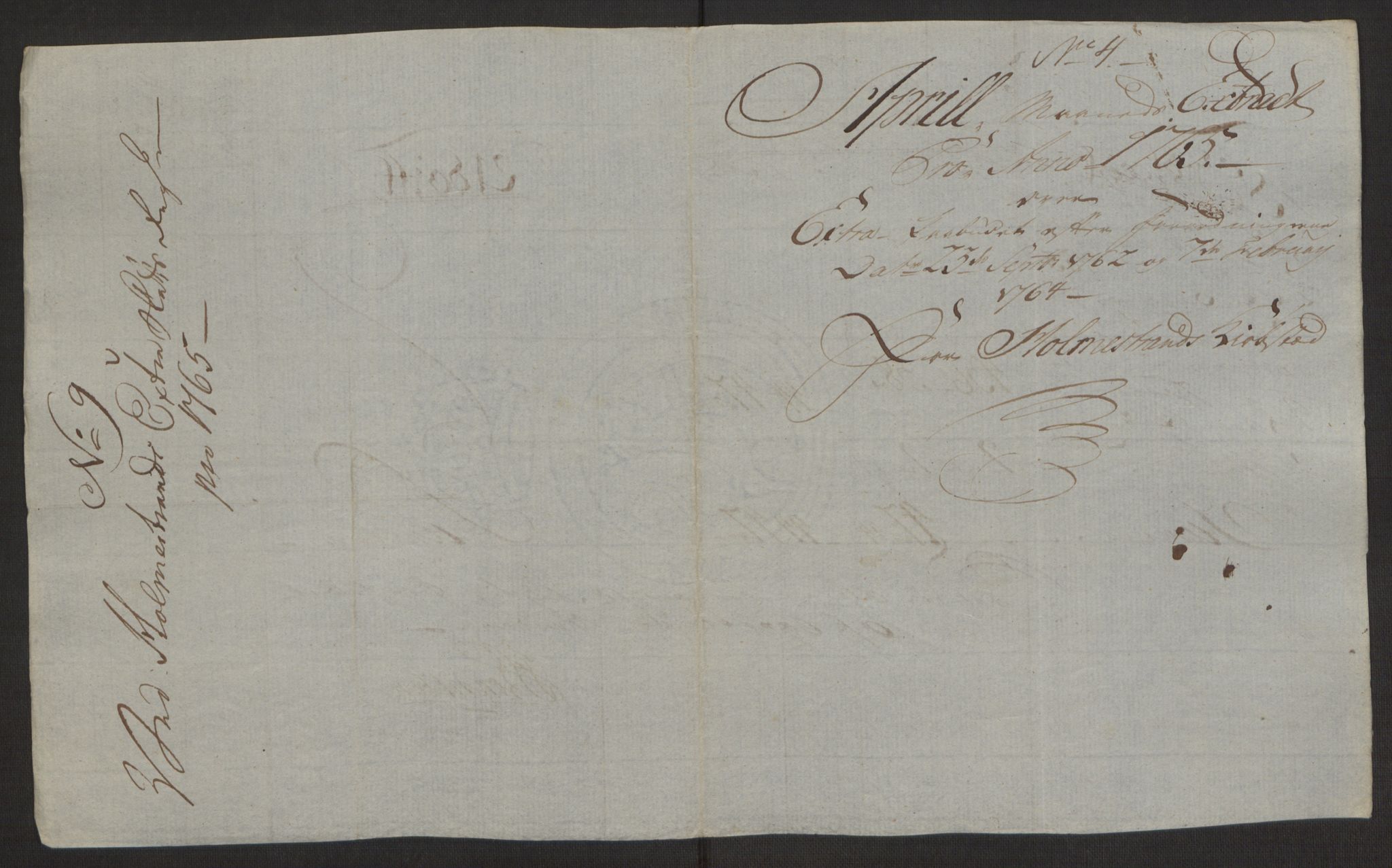 Rentekammeret inntil 1814, Reviderte regnskaper, Byregnskaper, AV/RA-EA-4066/R/Rh/L0163/0001: [H4] Kontribusjonsregnskap / Ekstraskatt, Holmestrand, 1762-1772, p. 215