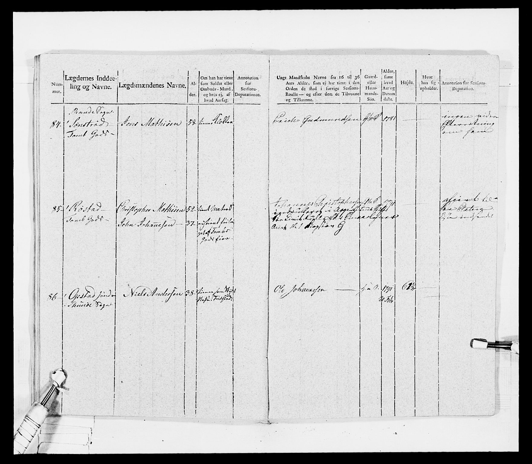 Generalitets- og kommissariatskollegiet, Det kongelige norske kommissariatskollegium, AV/RA-EA-5420/E/Eh/L0030a: Sønnafjelske gevorbne infanteriregiment, 1807, p. 448