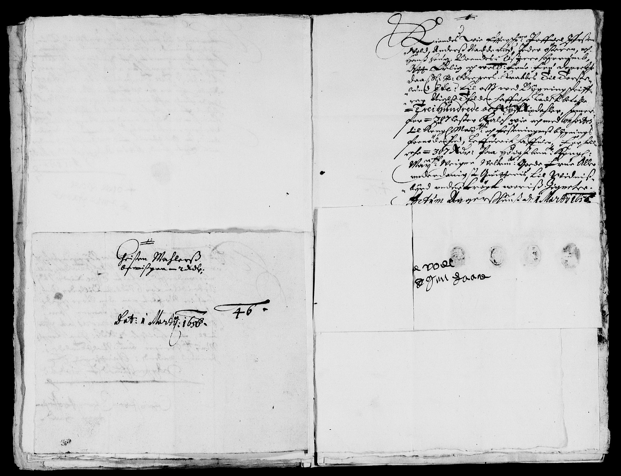 Rentekammeret inntil 1814, Reviderte regnskaper, Lensregnskaper, AV/RA-EA-5023/R/Rb/Rba/L0232: Akershus len, 1652-1656