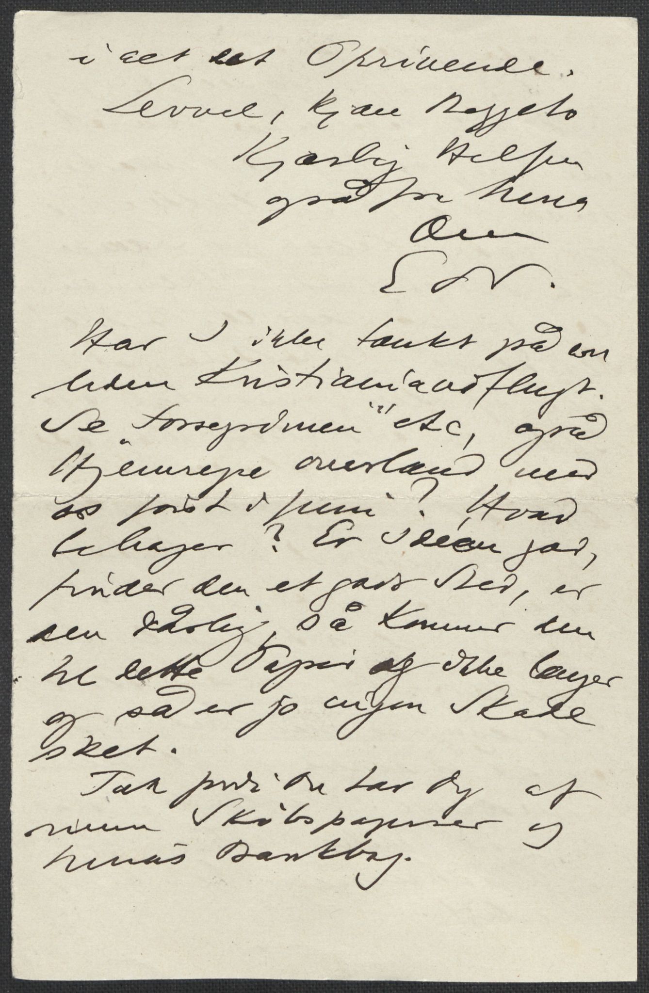 Beyer, Frants, AV/RA-PA-0132/F/L0001: Brev fra Edvard Grieg til Frantz Beyer og "En del optegnelser som kan tjene til kommentar til brevene" av Marie Beyer, 1872-1907, p. 807