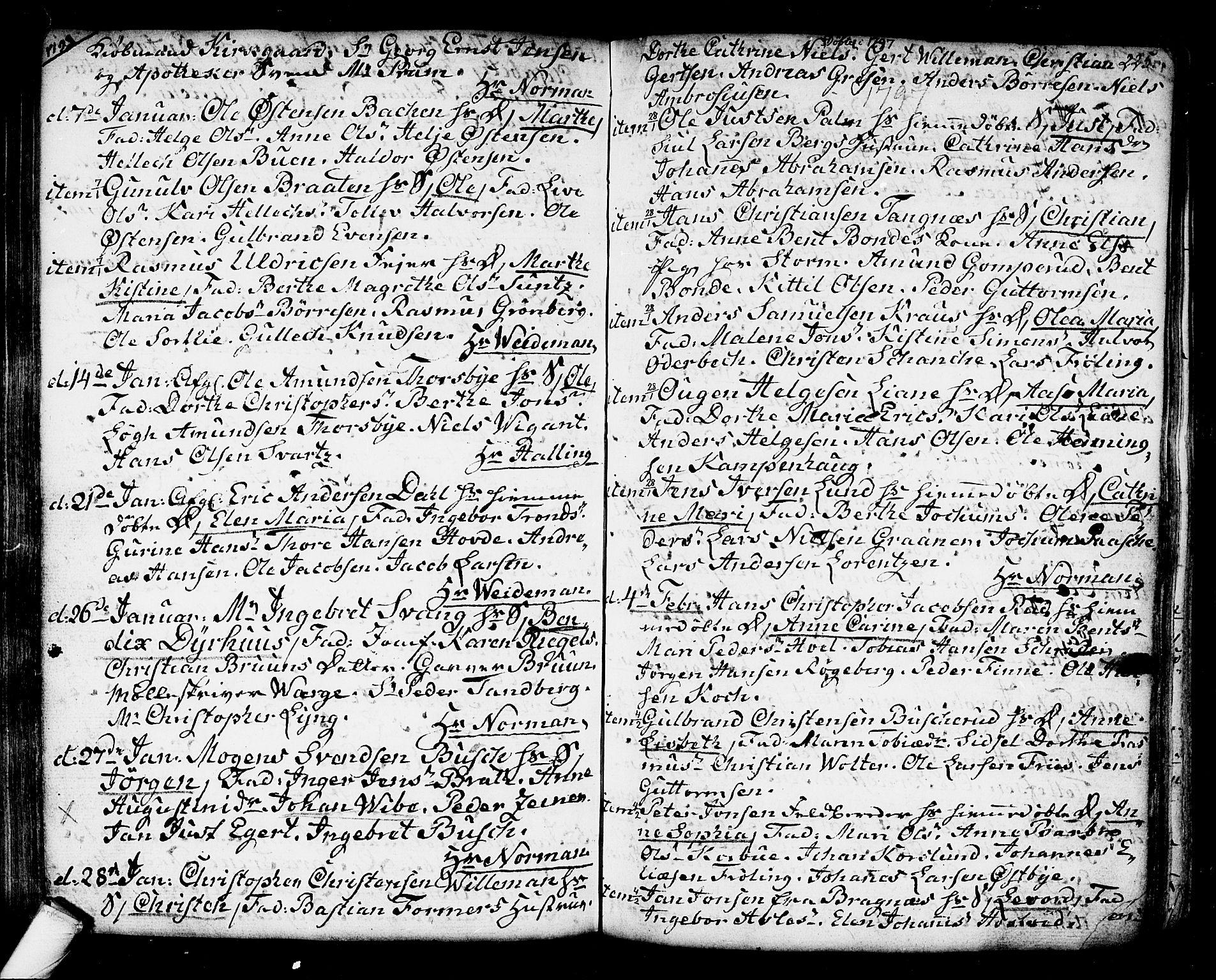 Kongsberg kirkebøker, SAKO/A-22/F/Fa/L0006: Parish register (official) no. I 6, 1783-1797, p. 225