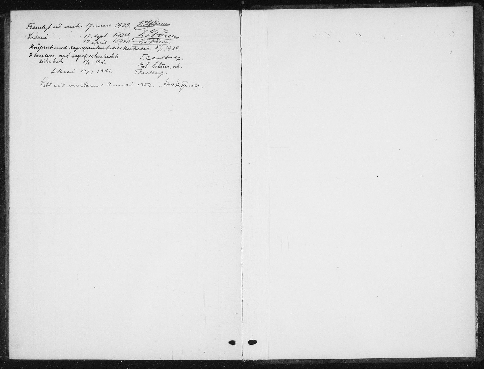 Ministerialprotokoller, klokkerbøker og fødselsregistre - Sør-Trøndelag, AV/SAT-A-1456/615/L0401: Parish register (copy) no. 615C02, 1922-1941