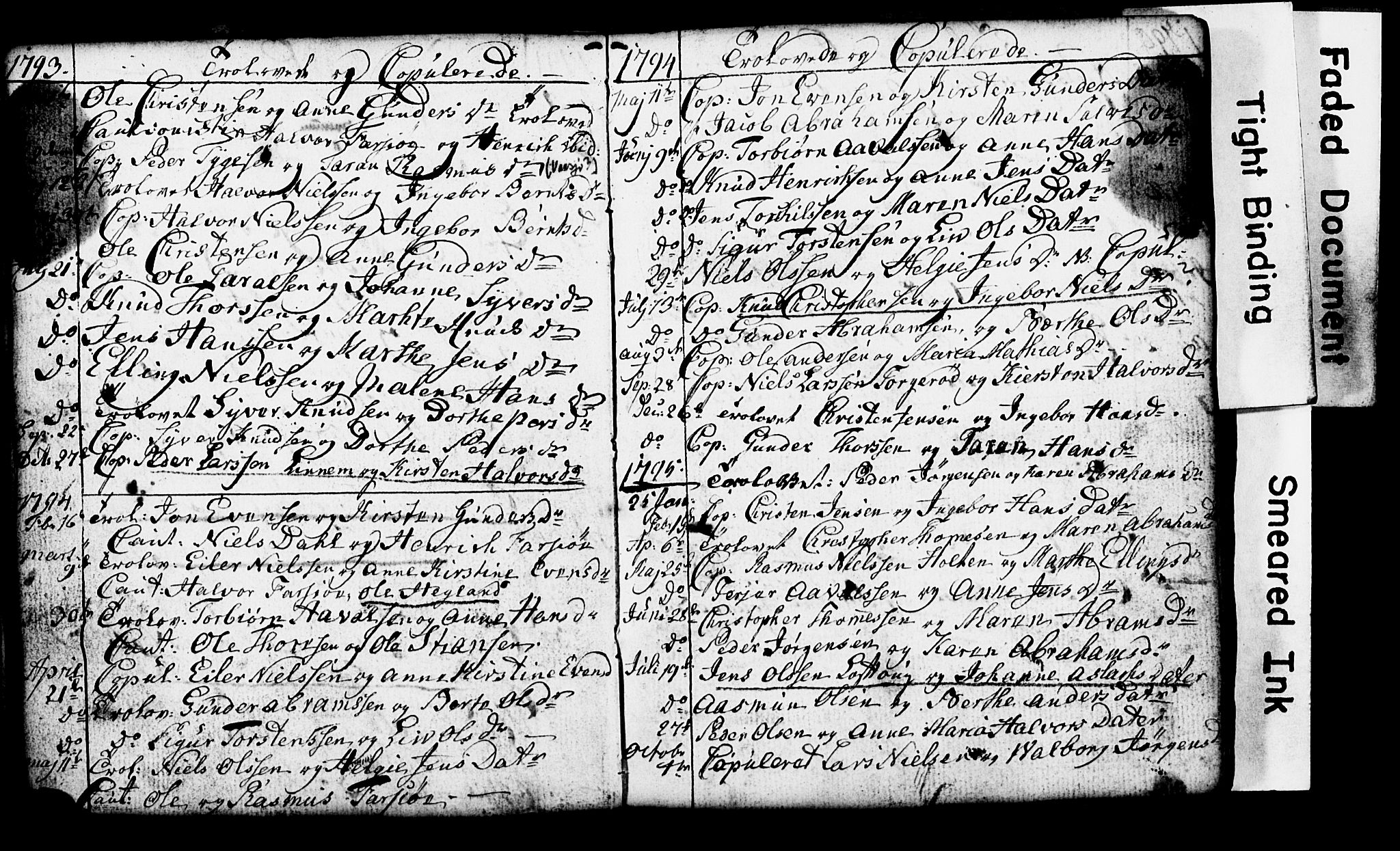 Sannidal kirkebøker, SAKO/A-296/G/Ga/L0001: Parish register (copy) no. 1, 1782-1816