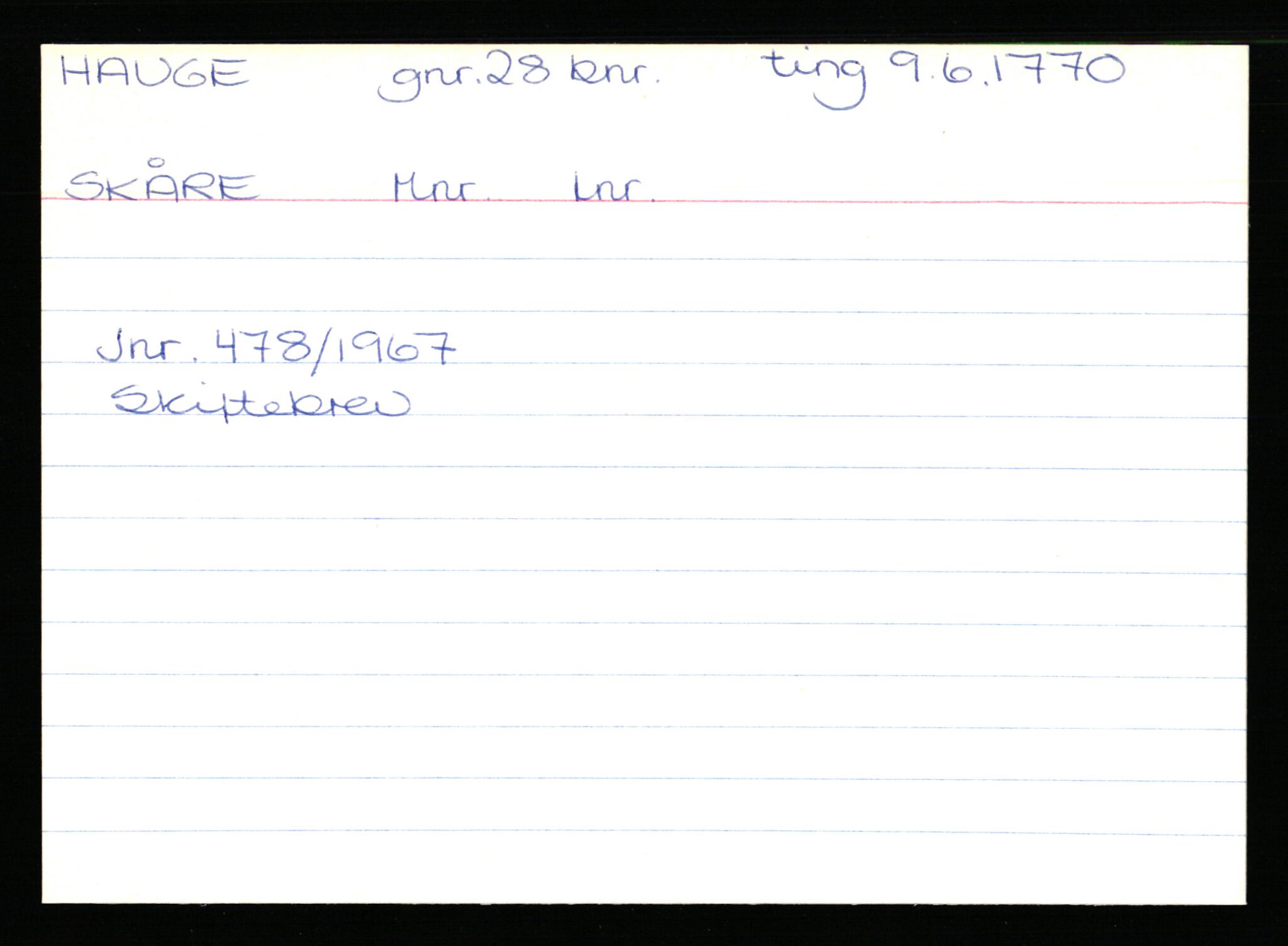 Statsarkivet i Stavanger, AV/SAST-A-101971/03/Y/Yk/L0015: Registerkort sortert etter gårdsnavn: Haneberg - Haugland nedre, 1750-1930, p. 424