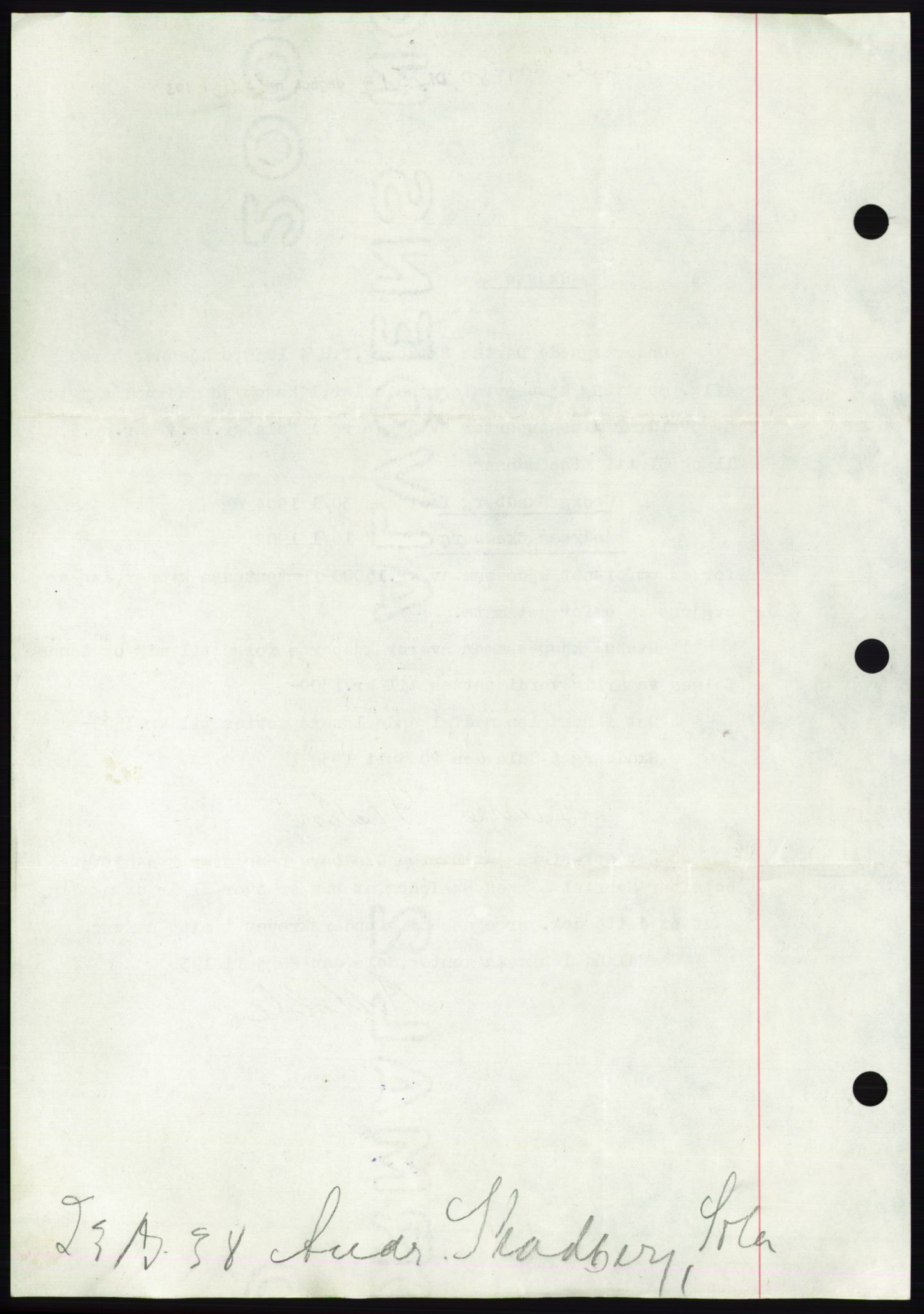 Jæren sorenskriveri, SAST/A-100310/03/G/Gba/L0071: Mortgage book, 1938-1938, Diary no: : 2526/1938