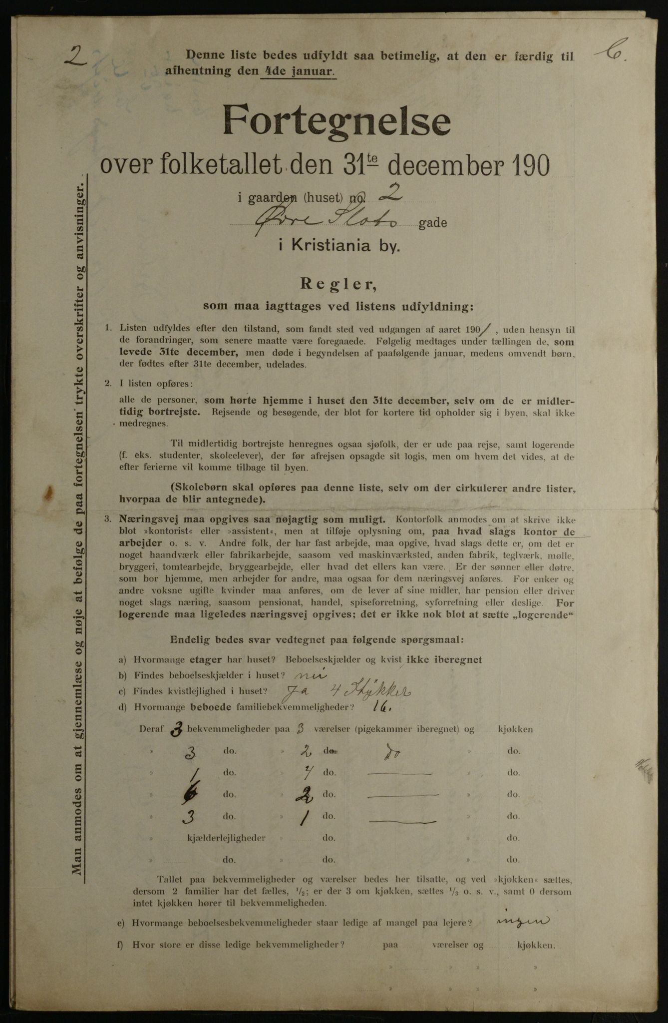 OBA, Municipal Census 1901 for Kristiania, 1901, p. 19751