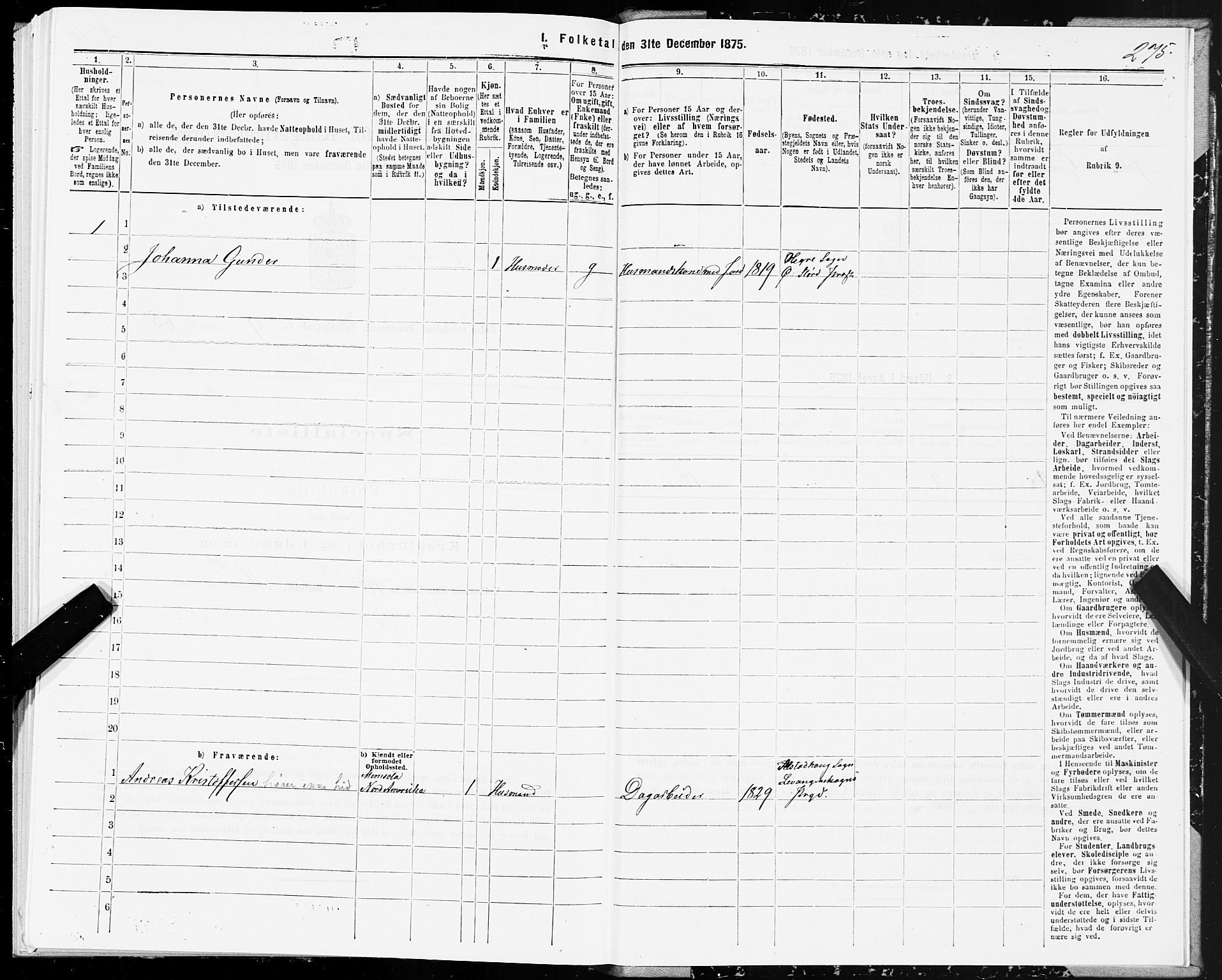 SAT, 1875 census for 1714P Nedre Stjørdal, 1875, p. 4275