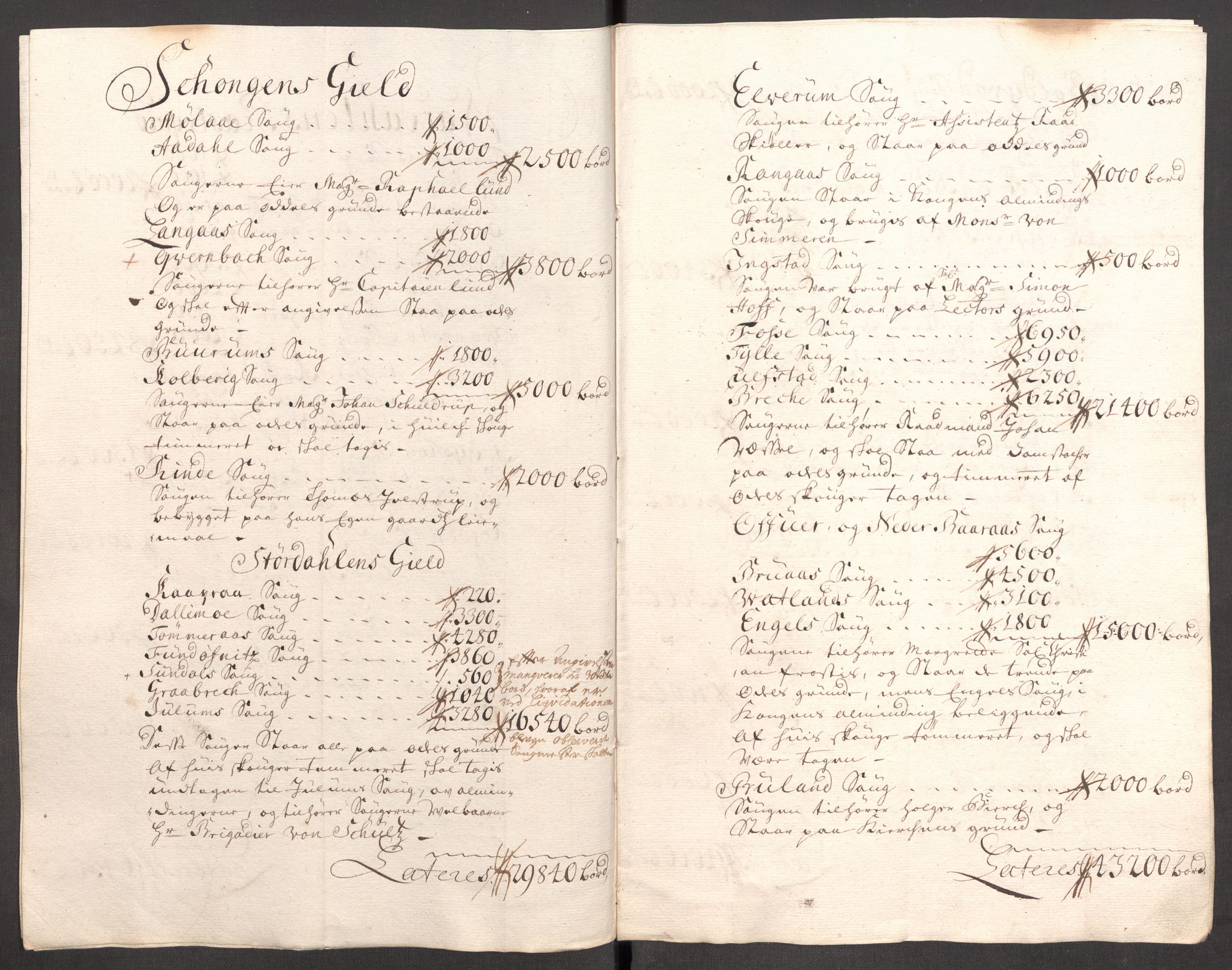 Rentekammeret inntil 1814, Reviderte regnskaper, Fogderegnskap, AV/RA-EA-4092/R62/L4198: Fogderegnskap Stjørdal og Verdal, 1708, p. 123