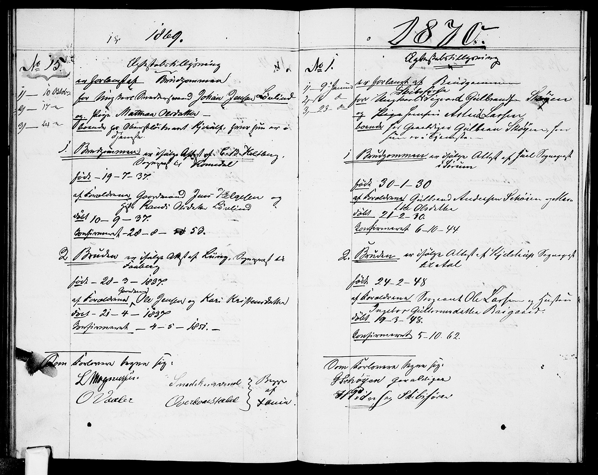 Garnisonsmenigheten Kirkebøker, SAO/A-10846/H/Ha/L0006: Banns register no. I 6, 1856-1872