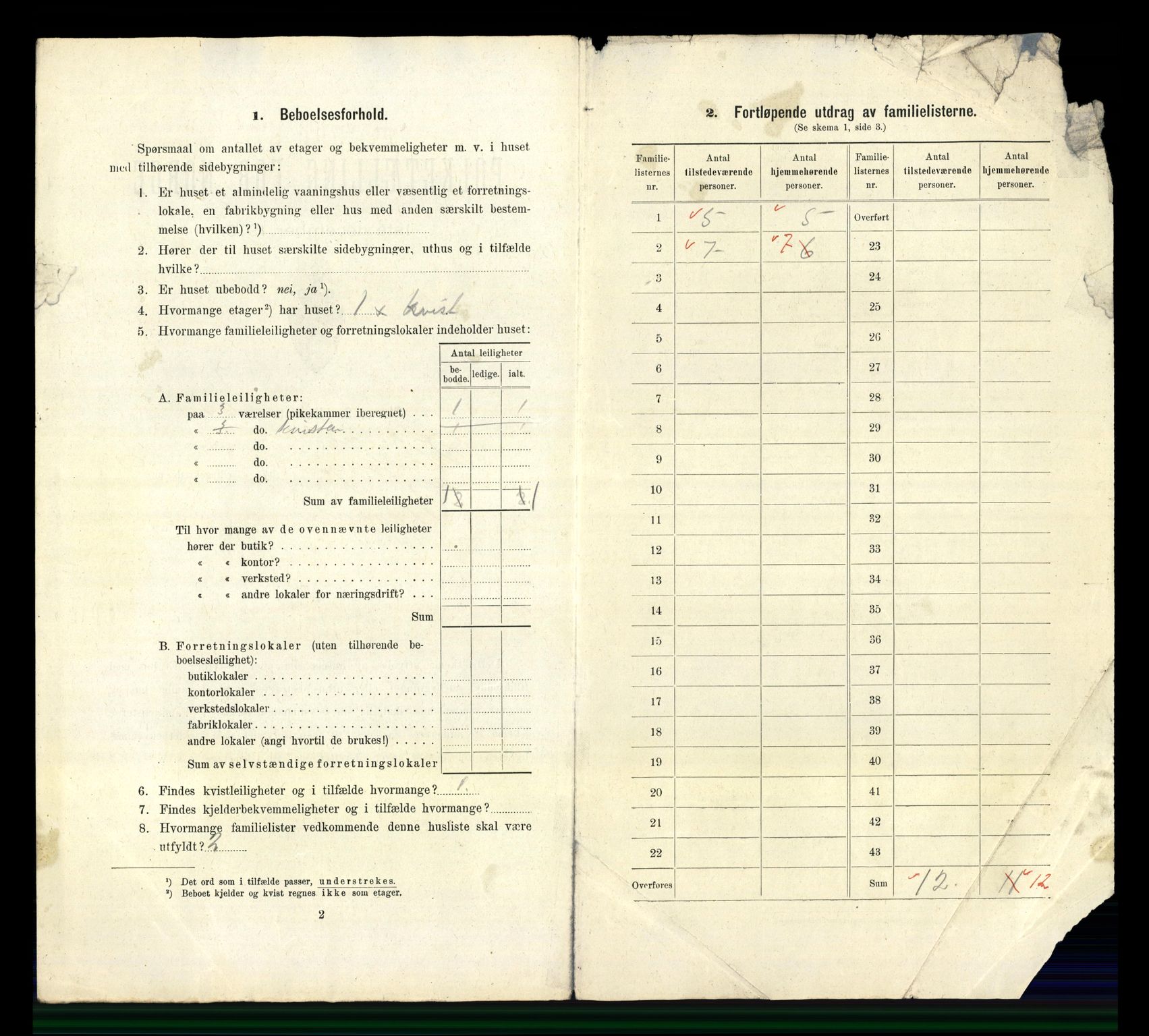 RA, 1910 census for Stavanger, 1910, p. 5165