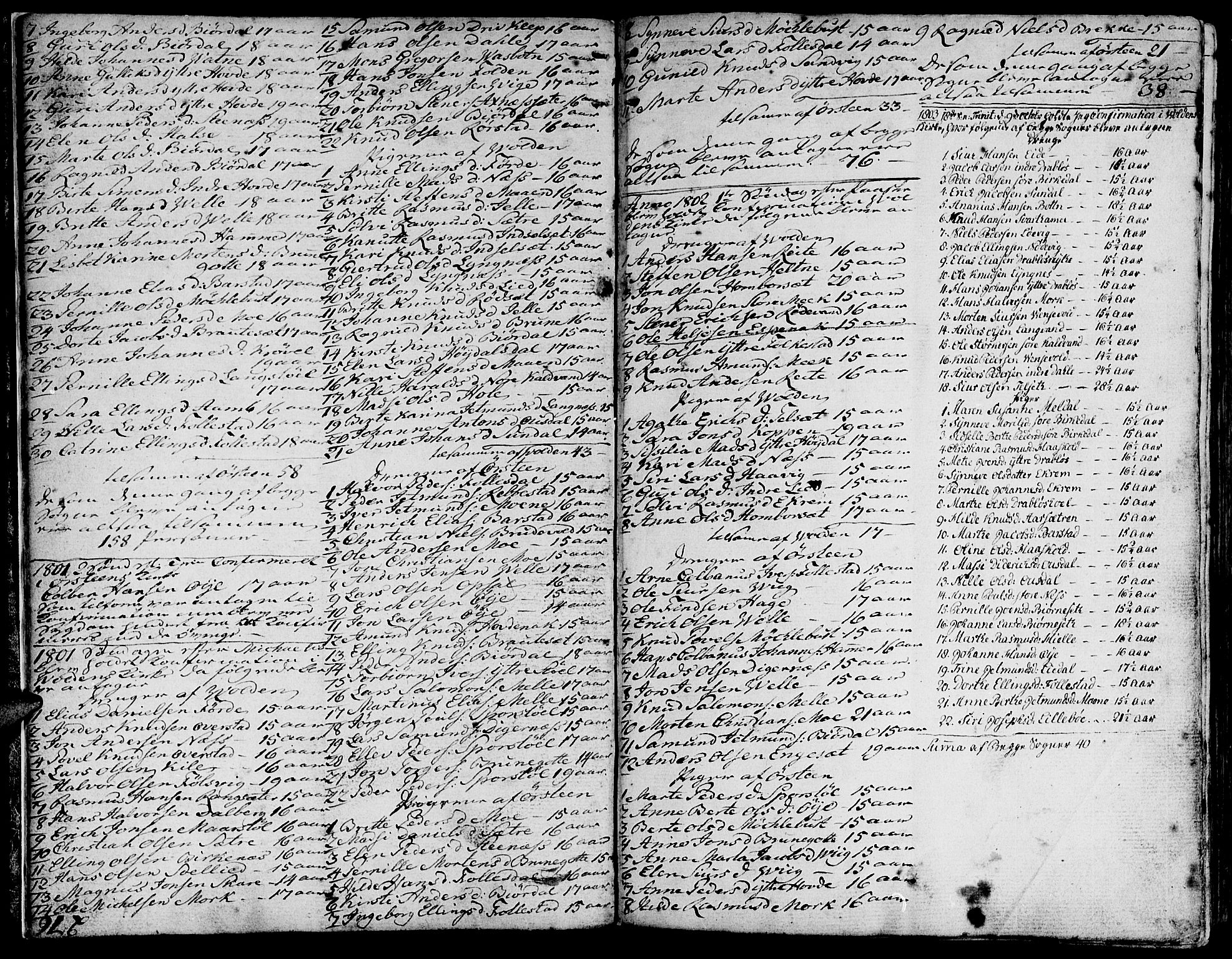 Ministerialprotokoller, klokkerbøker og fødselsregistre - Møre og Romsdal, AV/SAT-A-1454/511/L0137: Parish register (official) no. 511A04, 1787-1816