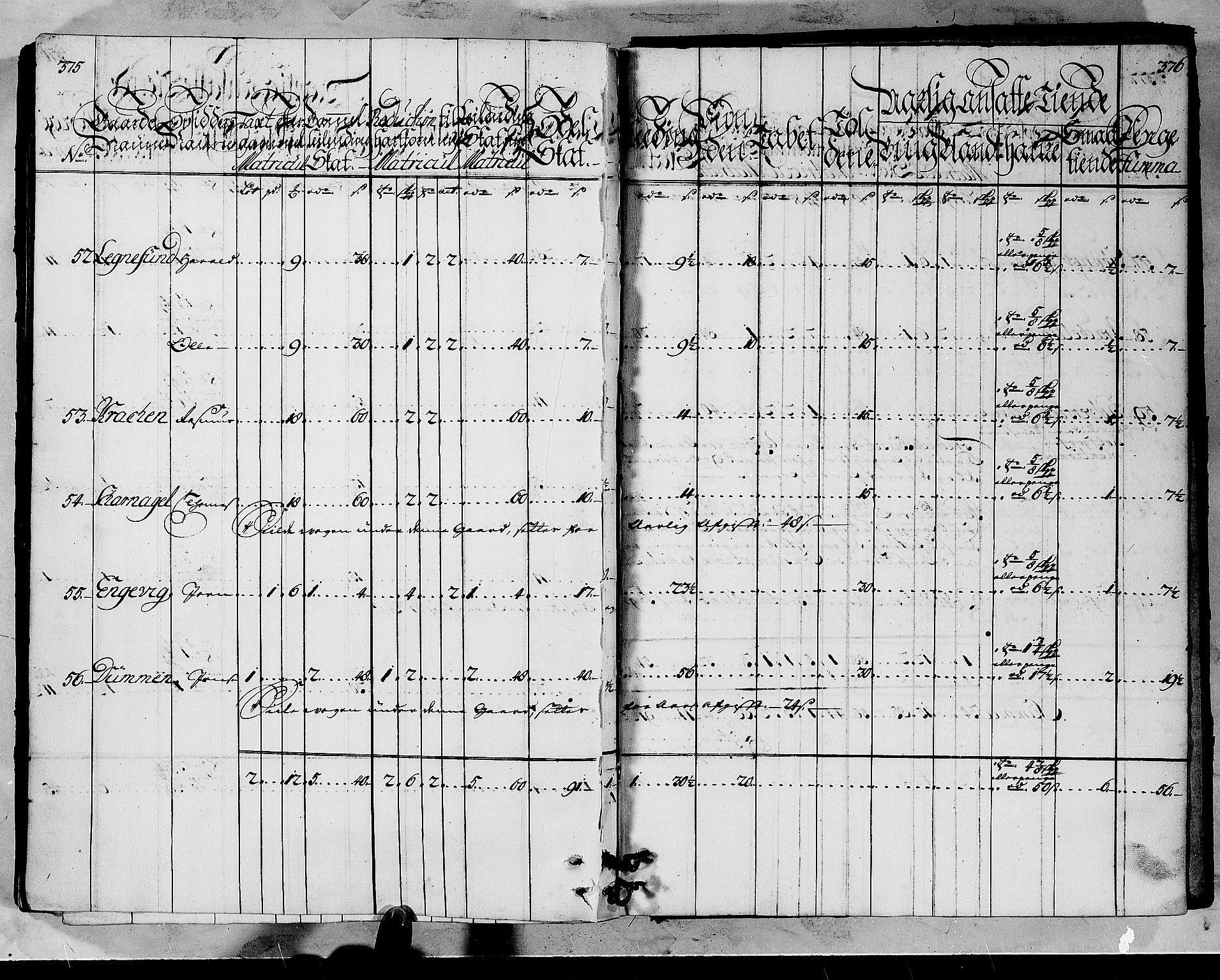 Rentekammeret inntil 1814, Realistisk ordnet avdeling, AV/RA-EA-4070/N/Nb/Nbf/L0145: Ytre Sogn matrikkelprotokoll, 1723, p. 191