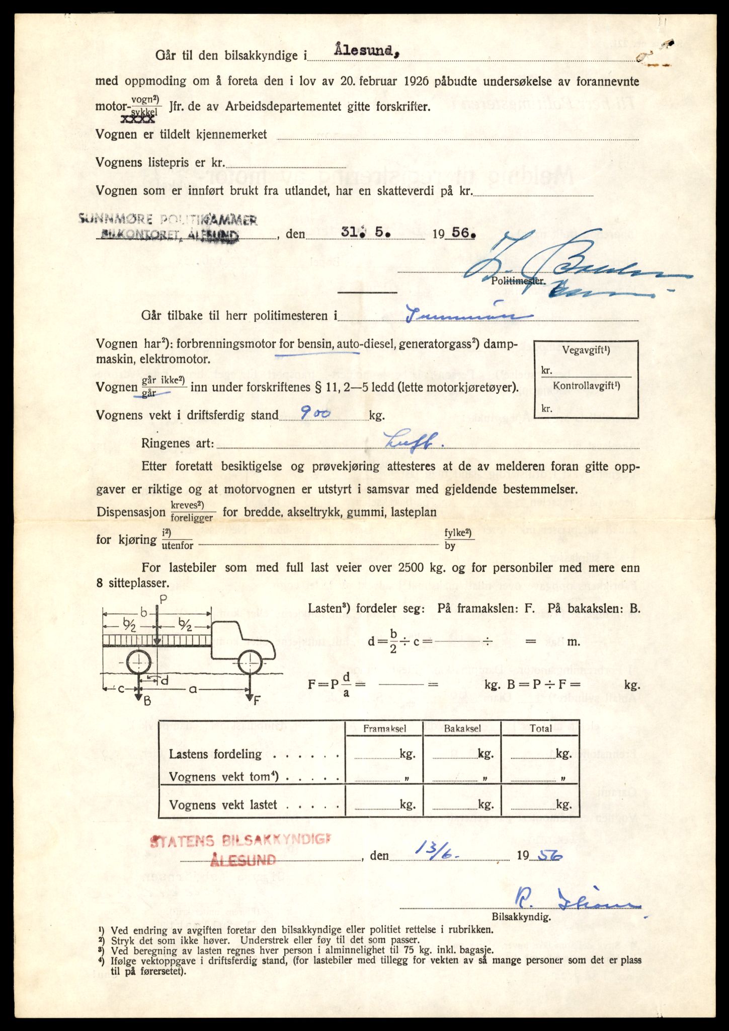 Møre og Romsdal vegkontor - Ålesund trafikkstasjon, AV/SAT-A-4099/F/Fe/L0019: Registreringskort for kjøretøy T 10228 - T 10350, 1927-1998, p. 1538