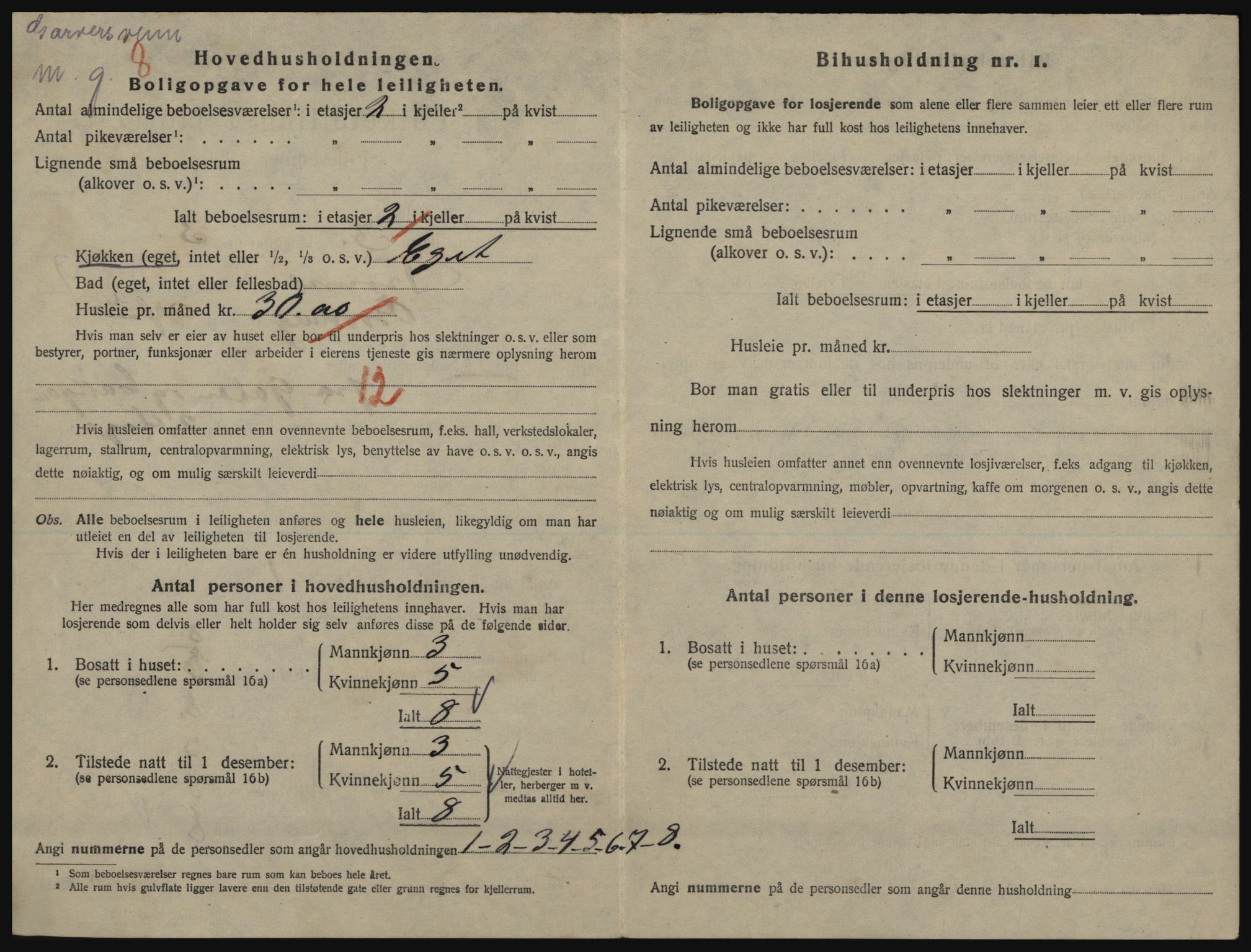 SATØ, 1920 census for Tromsø, 1920, p. 5132