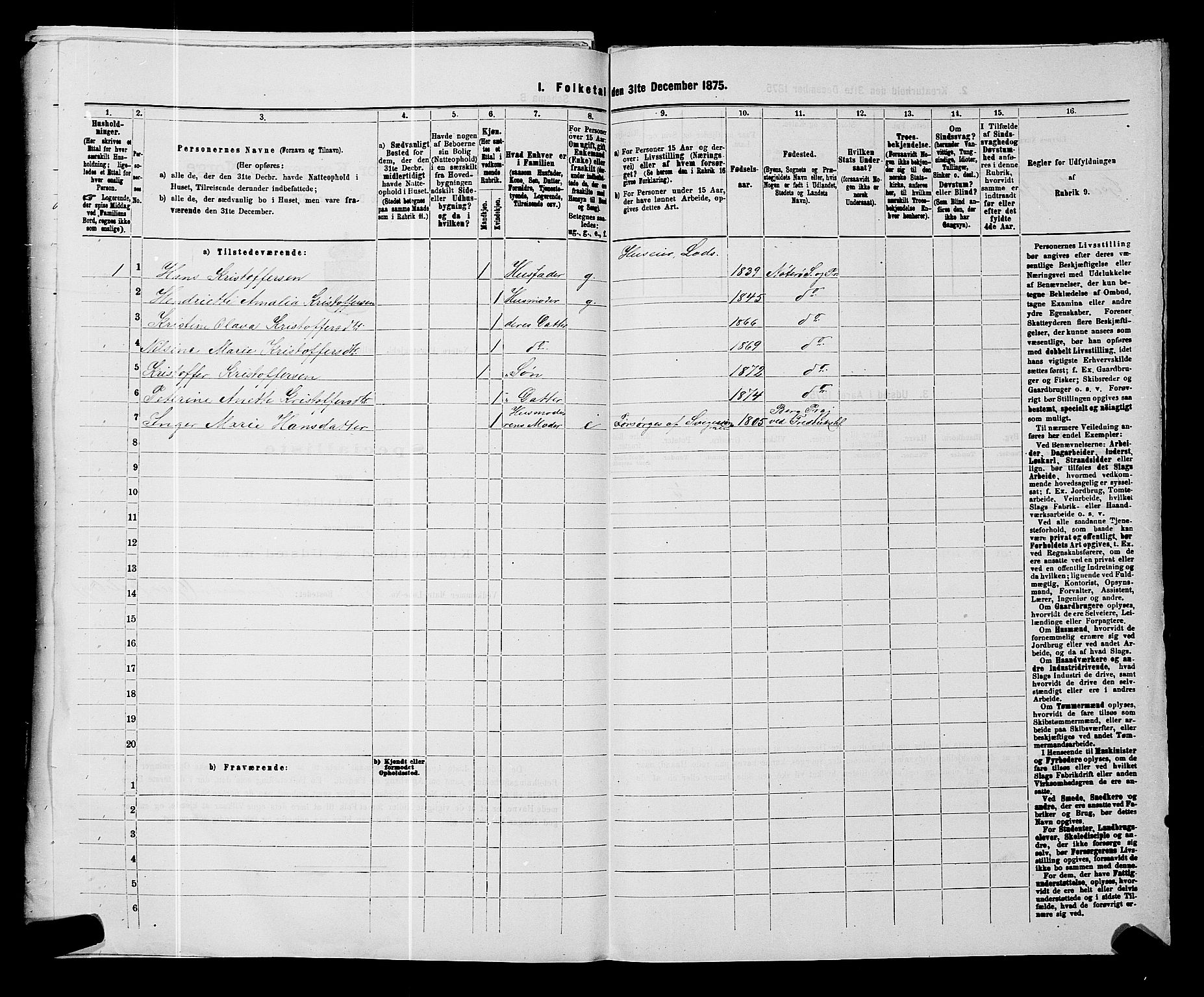 SAKO, 1875 census for 0722P Nøtterøy, 1875, p. 2121