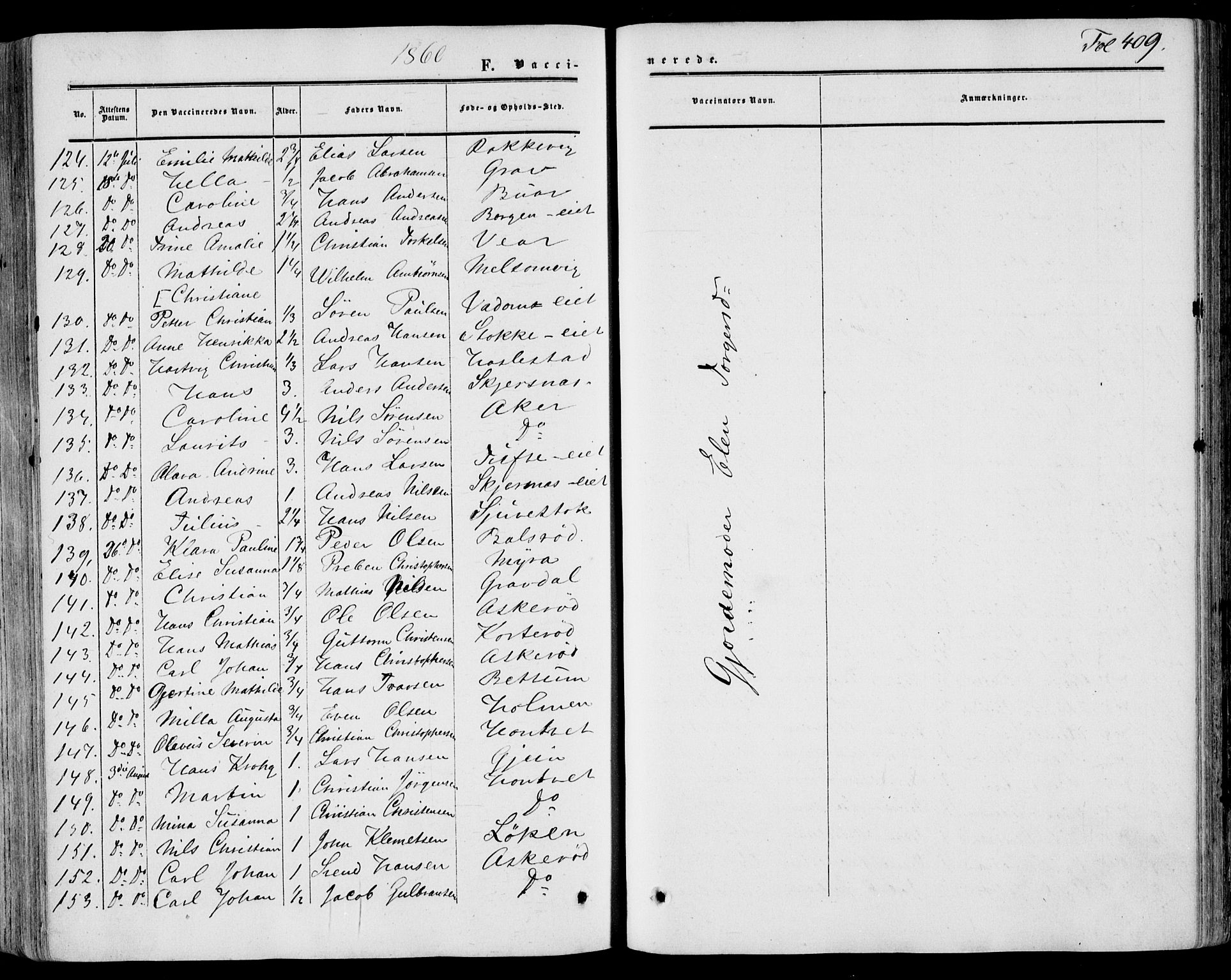 Stokke kirkebøker, SAKO/A-320/F/Fa/L0008: Parish register (official) no. I 8, 1858-1871, p. 409