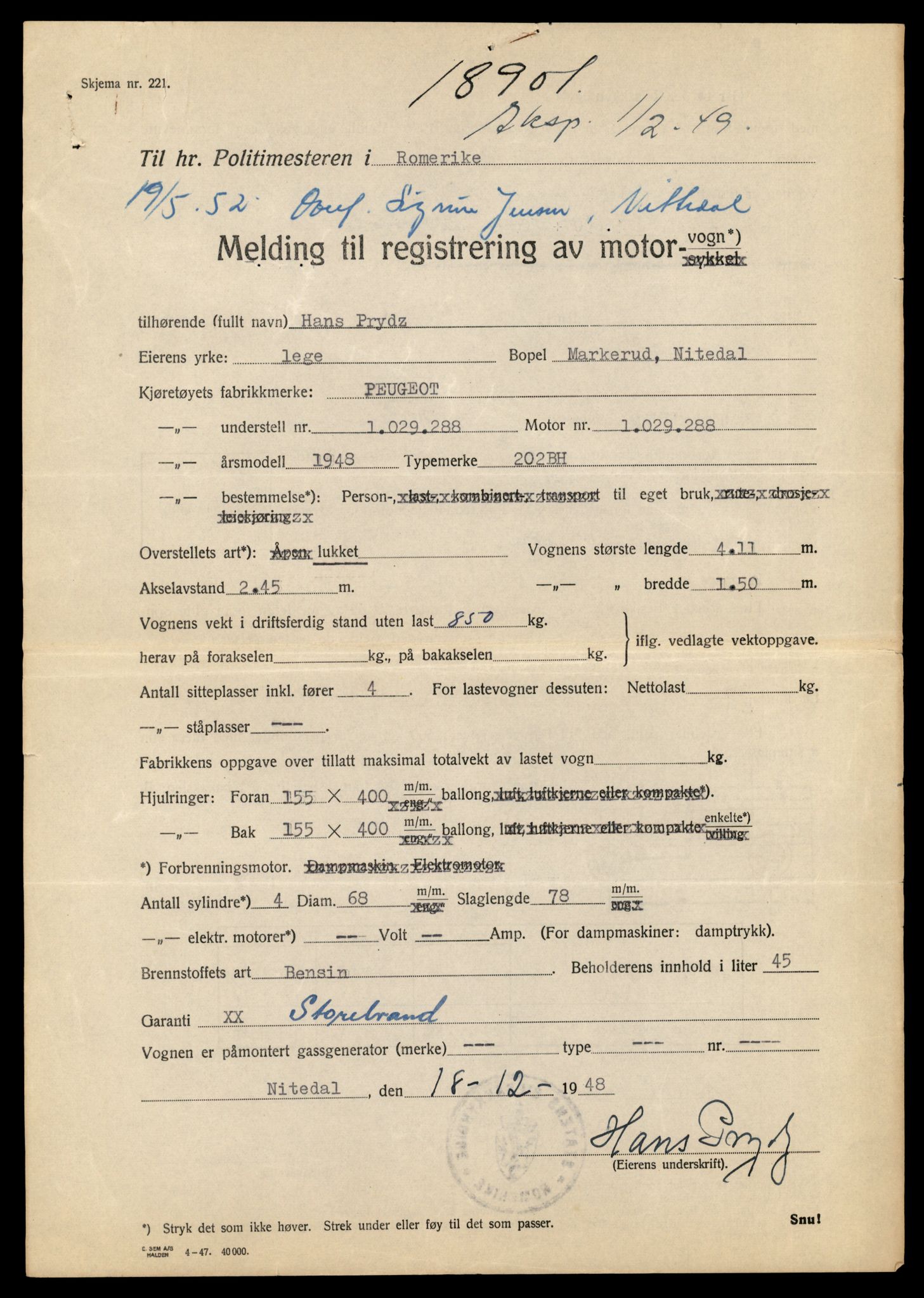 Møre og Romsdal vegkontor - Ålesund trafikkstasjon, AV/SAT-A-4099/F/Fe/L0044: Registreringskort for kjøretøy T 14205 - T 14319, 1927-1998, p. 1979