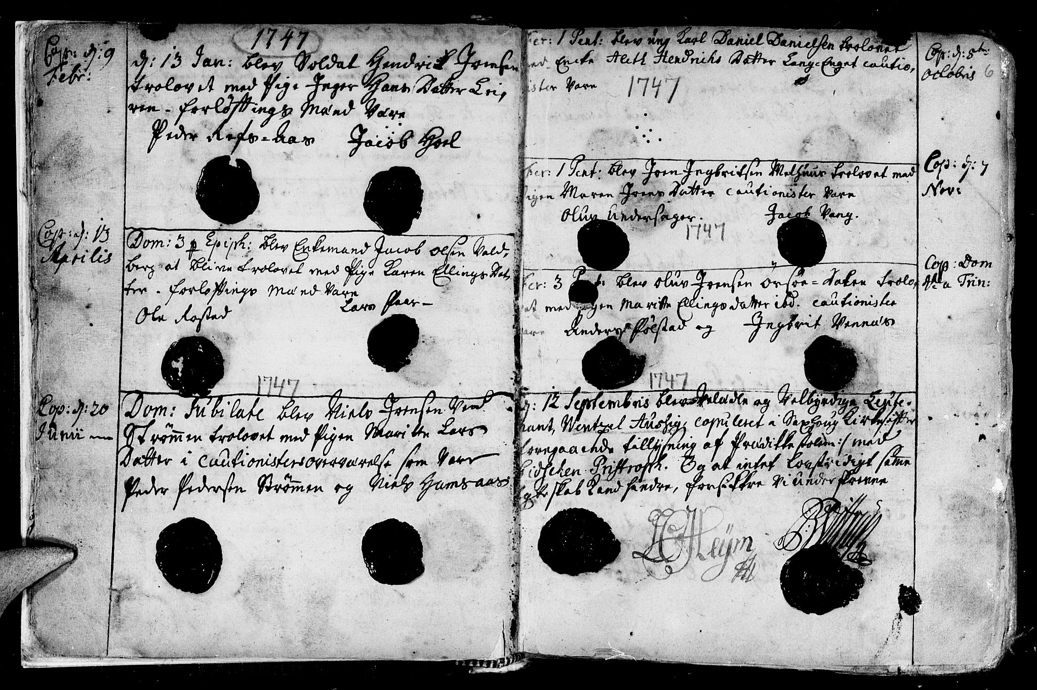 Ministerialprotokoller, klokkerbøker og fødselsregistre - Nord-Trøndelag, AV/SAT-A-1458/730/L0272: Parish register (official) no. 730A01, 1733-1764, p. 6