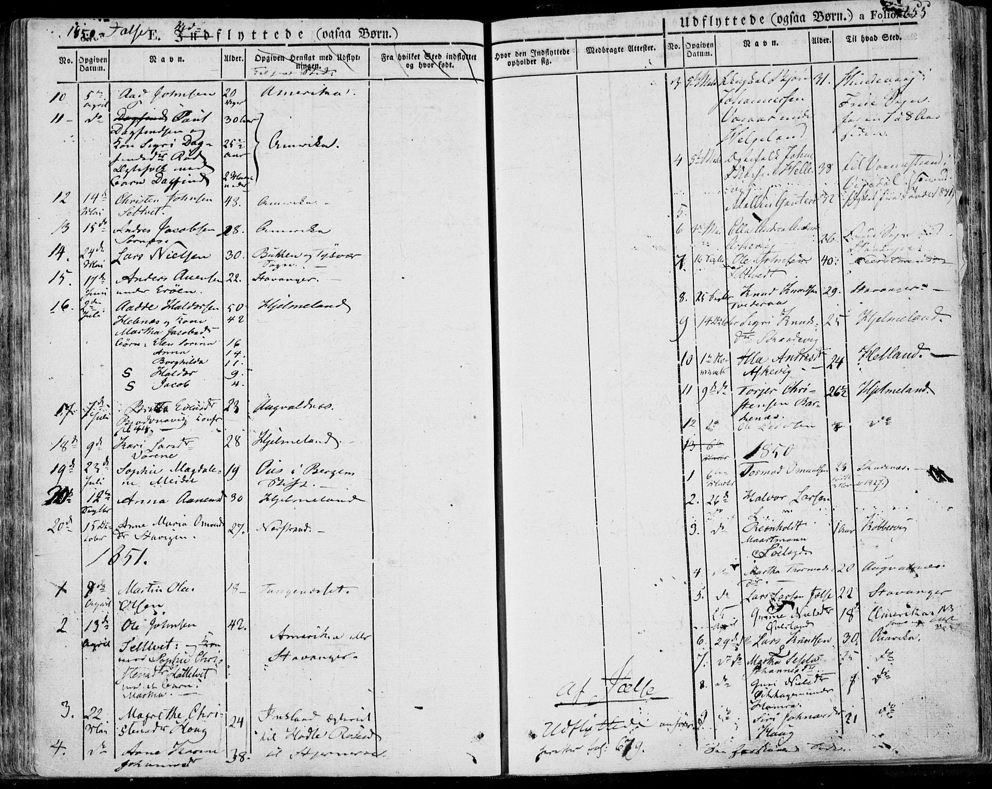 Jelsa sokneprestkontor, SAST/A-101842/01/IV: Parish register (official) no. A 6.2, 1828-1853, p. 655