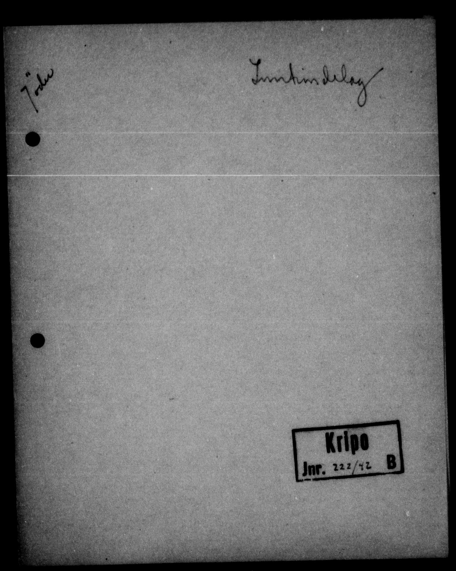 Statspolitiet - Hovedkontoret / Osloavdelingen, AV/RA-S-1329/G/Ga/L0012/0002: Spørreskjema for jøder i Norge / Jøder bosatt utenfor Oslo/Aker, Arendal politidistrikt - Romerike politidistrikt, 1942, p. 340