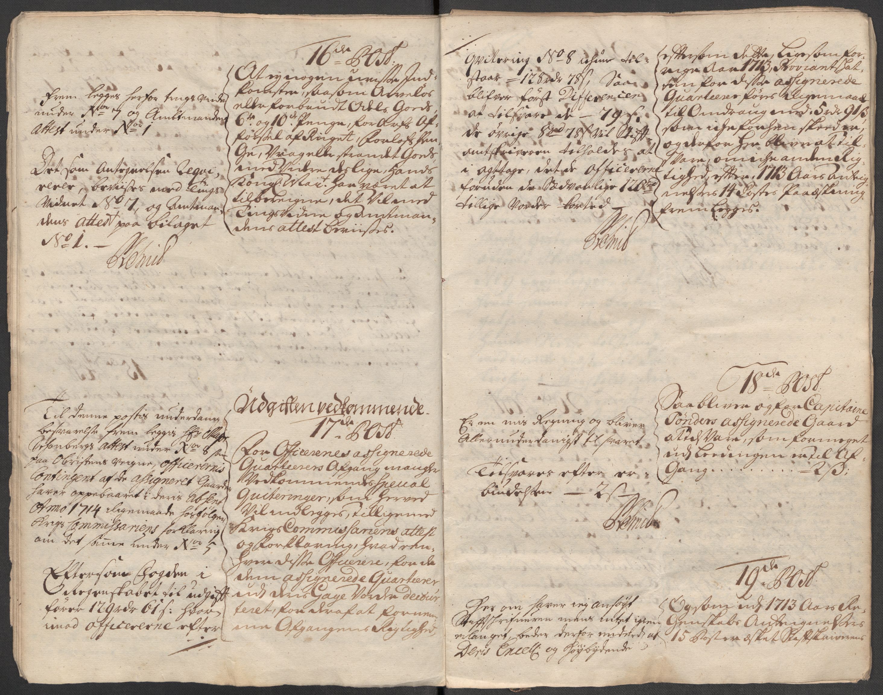 Rentekammeret inntil 1814, Reviderte regnskaper, Fogderegnskap, AV/RA-EA-4092/R56/L3748: Fogderegnskap Nordmøre, 1714-1715, p. 254