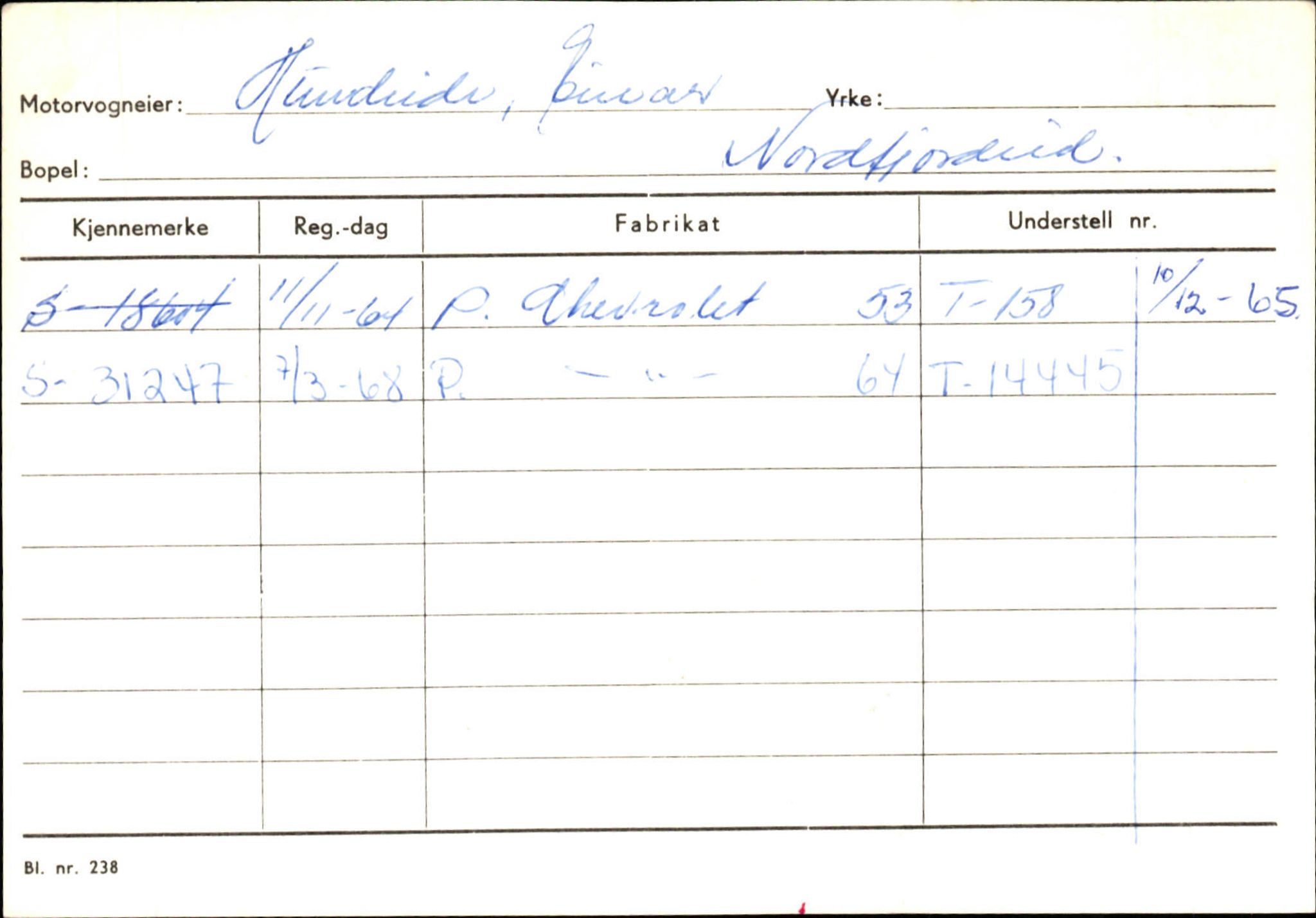 Statens vegvesen, Sogn og Fjordane vegkontor, SAB/A-5301/4/F/L0129: Eigarregistrer Eid A-S, 1945-1975, p. 1104