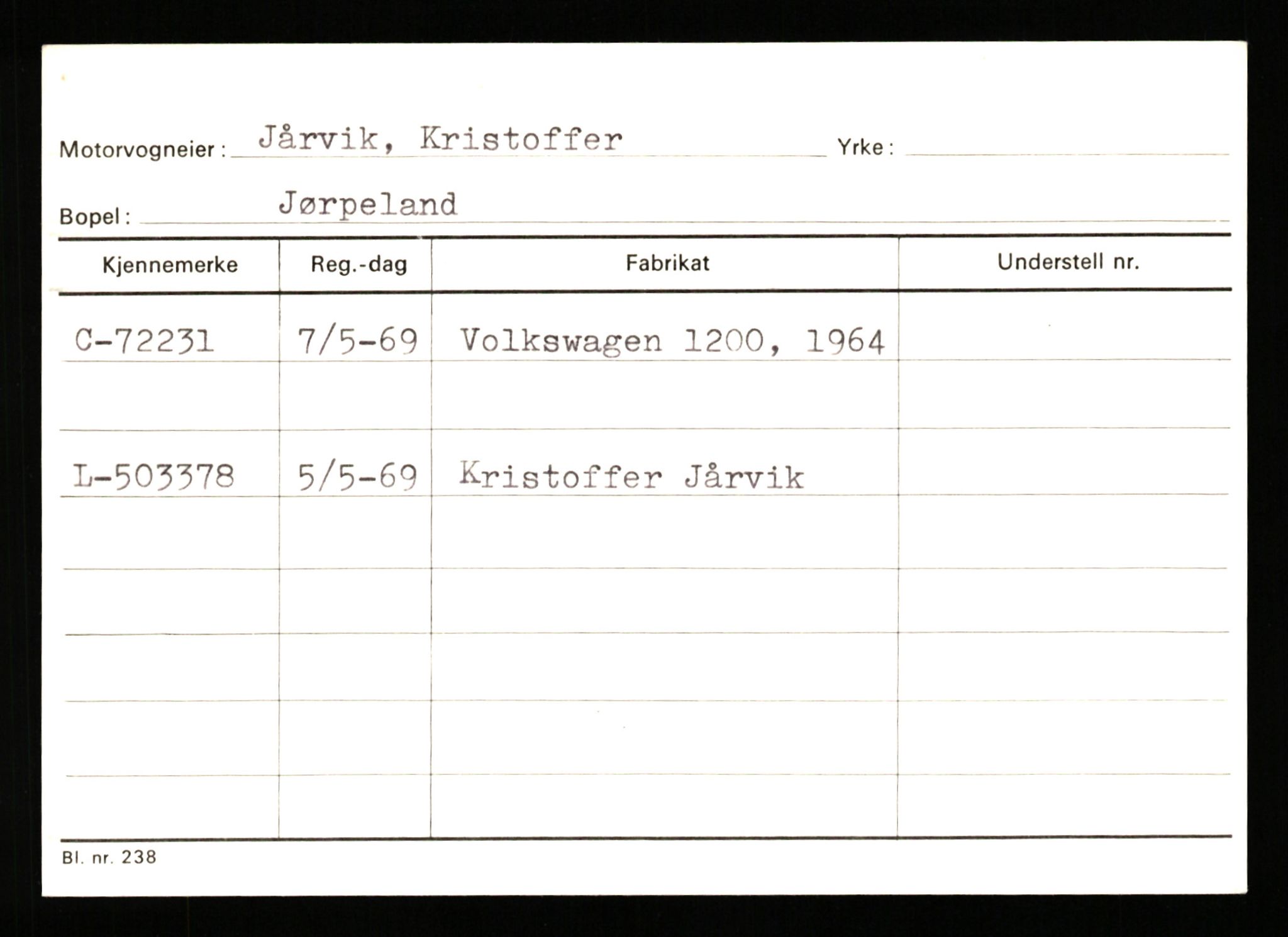 Stavanger trafikkstasjon, AV/SAST-A-101942/0/G/L0008: Registreringsnummer: 67519 - 84533, 1930-1971, p. 727