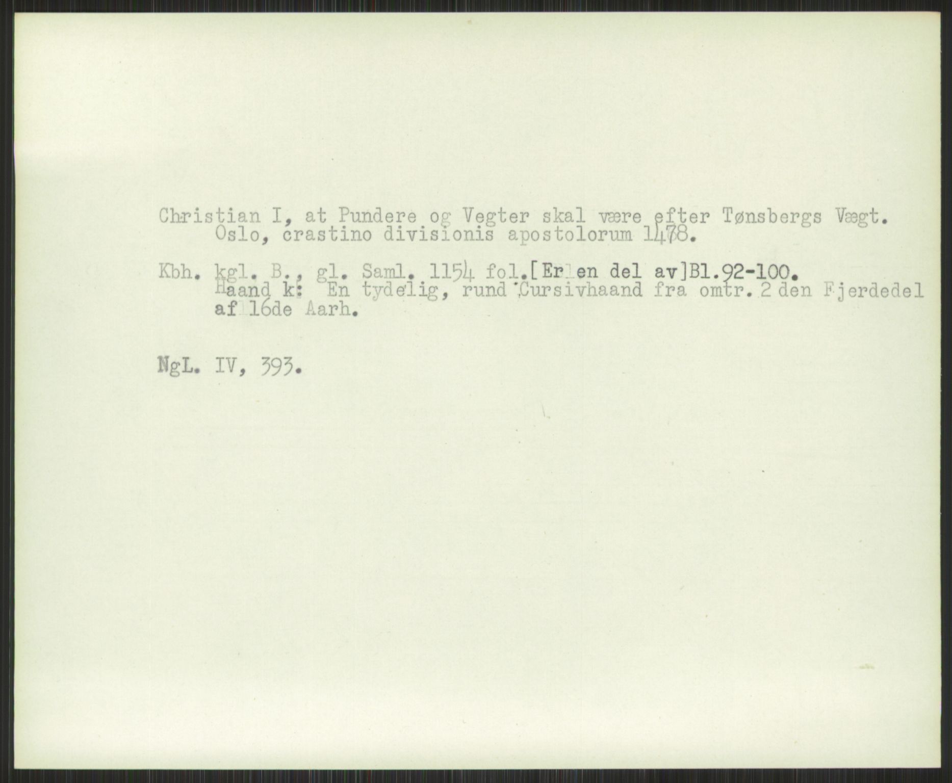 Norsk Historisk Kjeldeskrift-Institutt (NHKI), AV/RA-S-6117/G/Gc/L0030: Tematisk register til Gustav Storms håndskriftbeskrivelser i NgL bd. IV, 1381-1480, p. 726