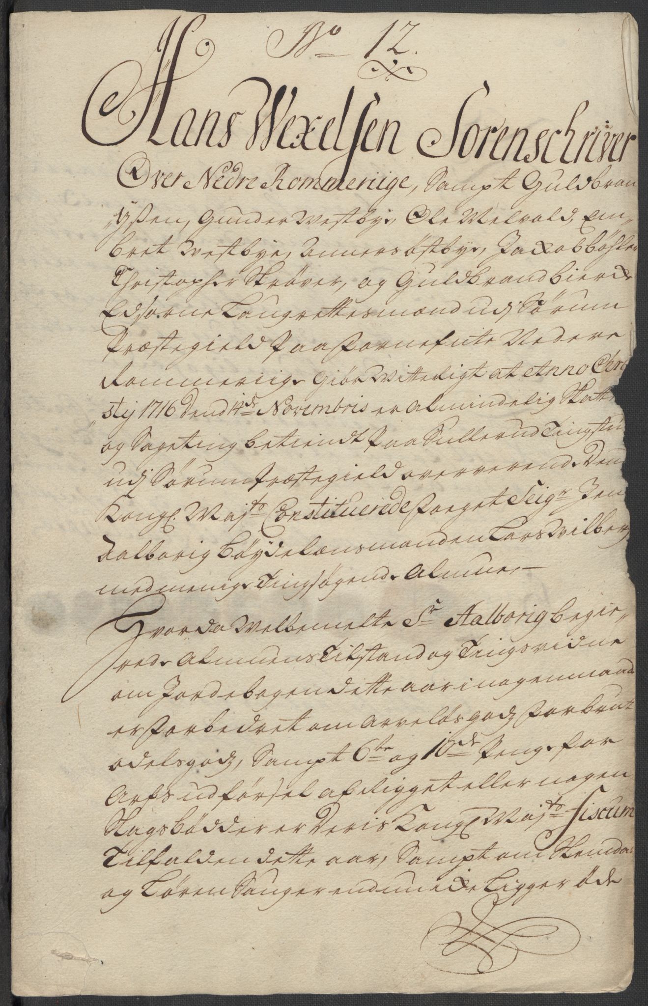 Rentekammeret inntil 1814, Reviderte regnskaper, Fogderegnskap, AV/RA-EA-4092/R11/L0598: Fogderegnskap Nedre Romerike, 1716, p. 86