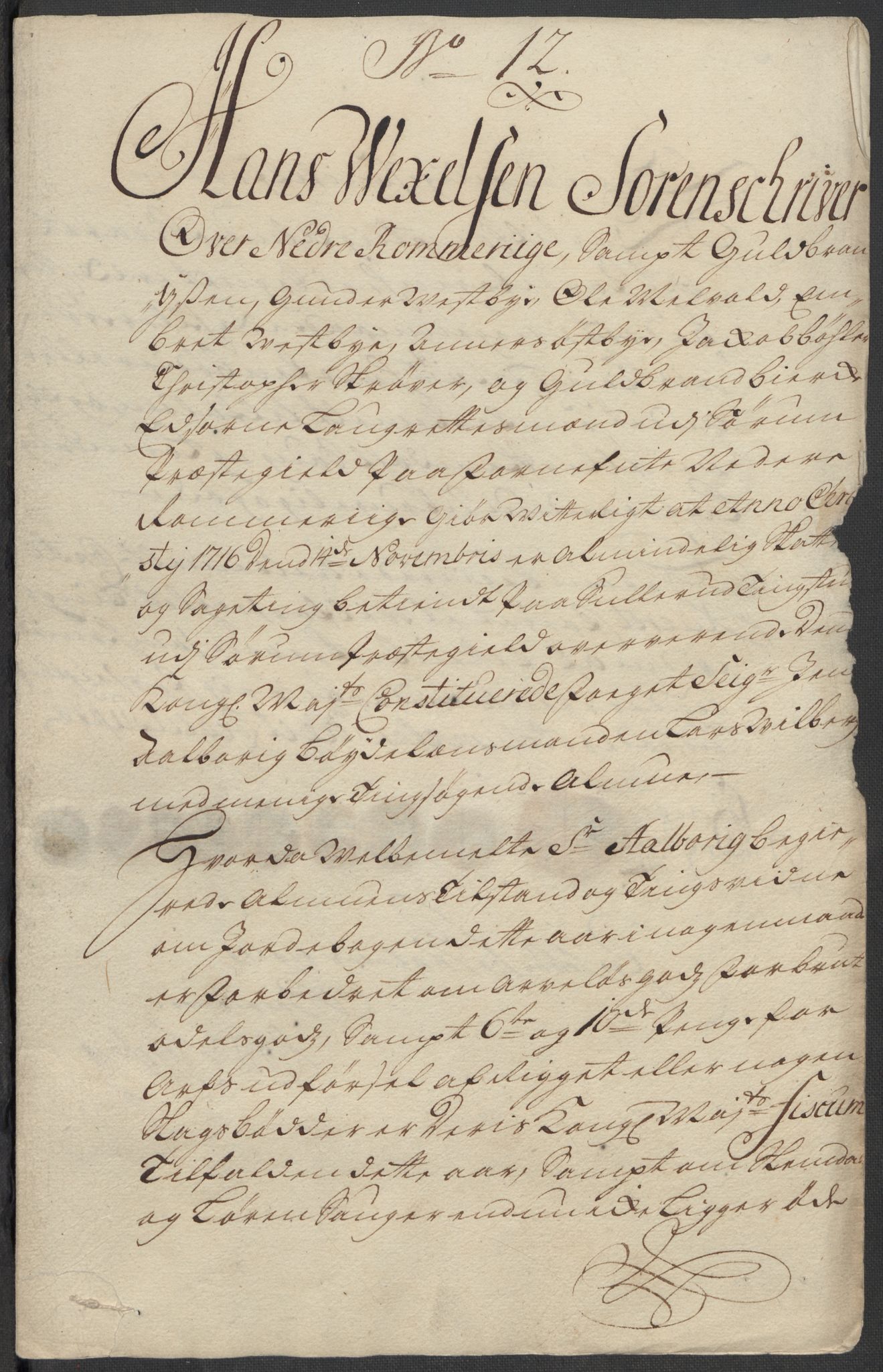 Rentekammeret inntil 1814, Reviderte regnskaper, Fogderegnskap, RA/EA-4092/R11/L0598: Fogderegnskap Nedre Romerike, 1716, p. 86