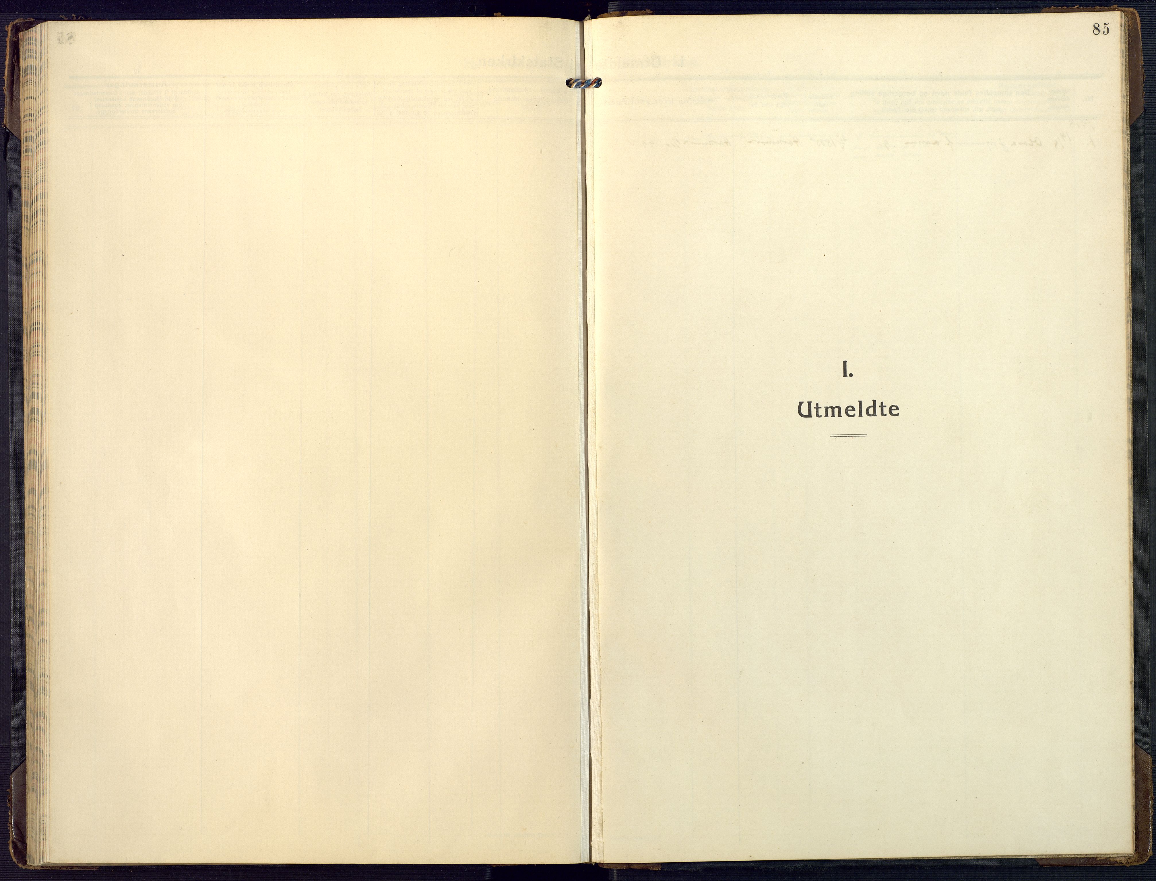 Mandal sokneprestkontor, AV/SAK-1111-0030/F/Fa/Fab/L0003: Parish register (official) no. A 3, 1913-1933, p. 85