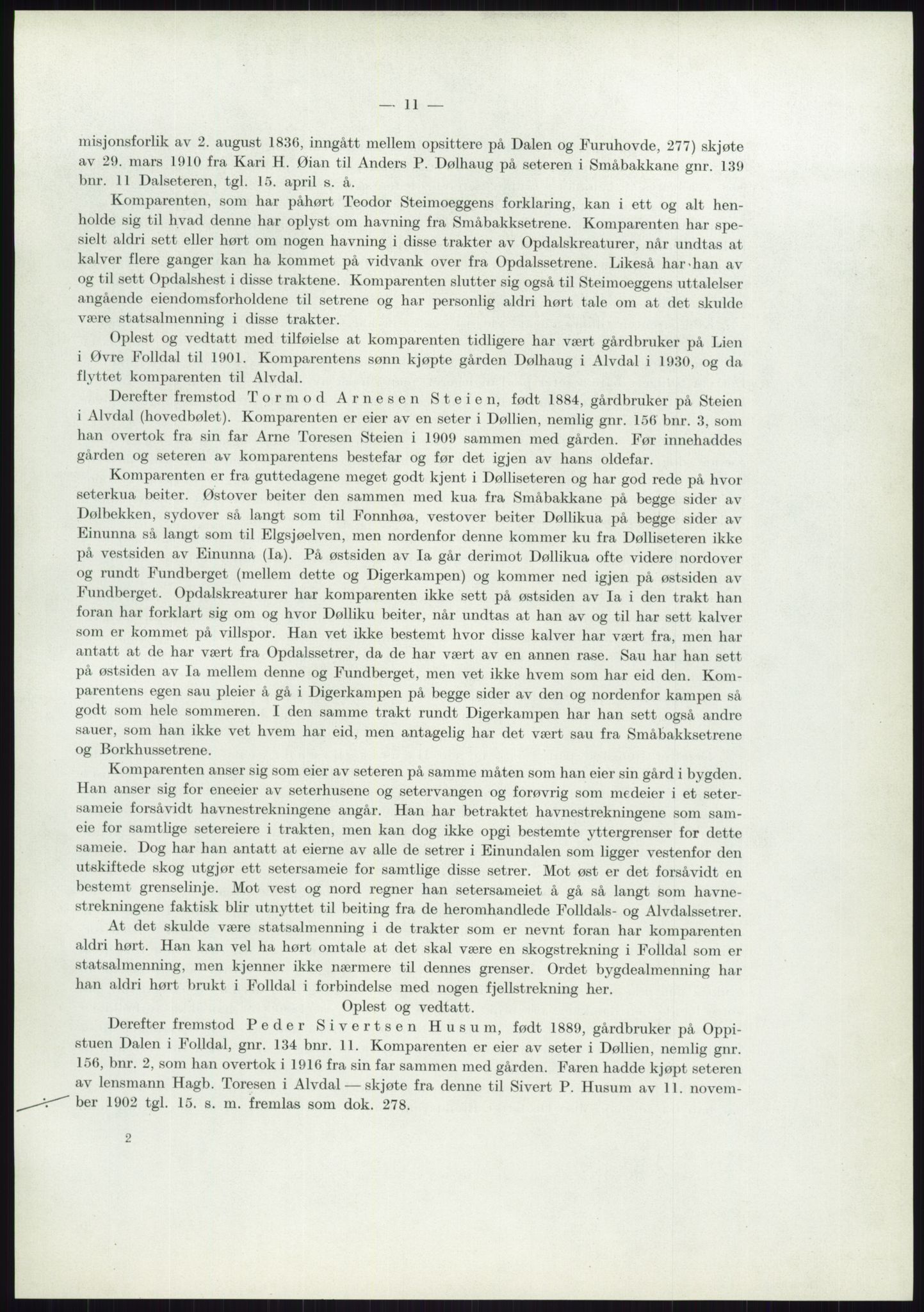 Høyfjellskommisjonen, AV/RA-S-1546/X/Xa/L0001: Nr. 1-33, 1909-1953, p. 3615