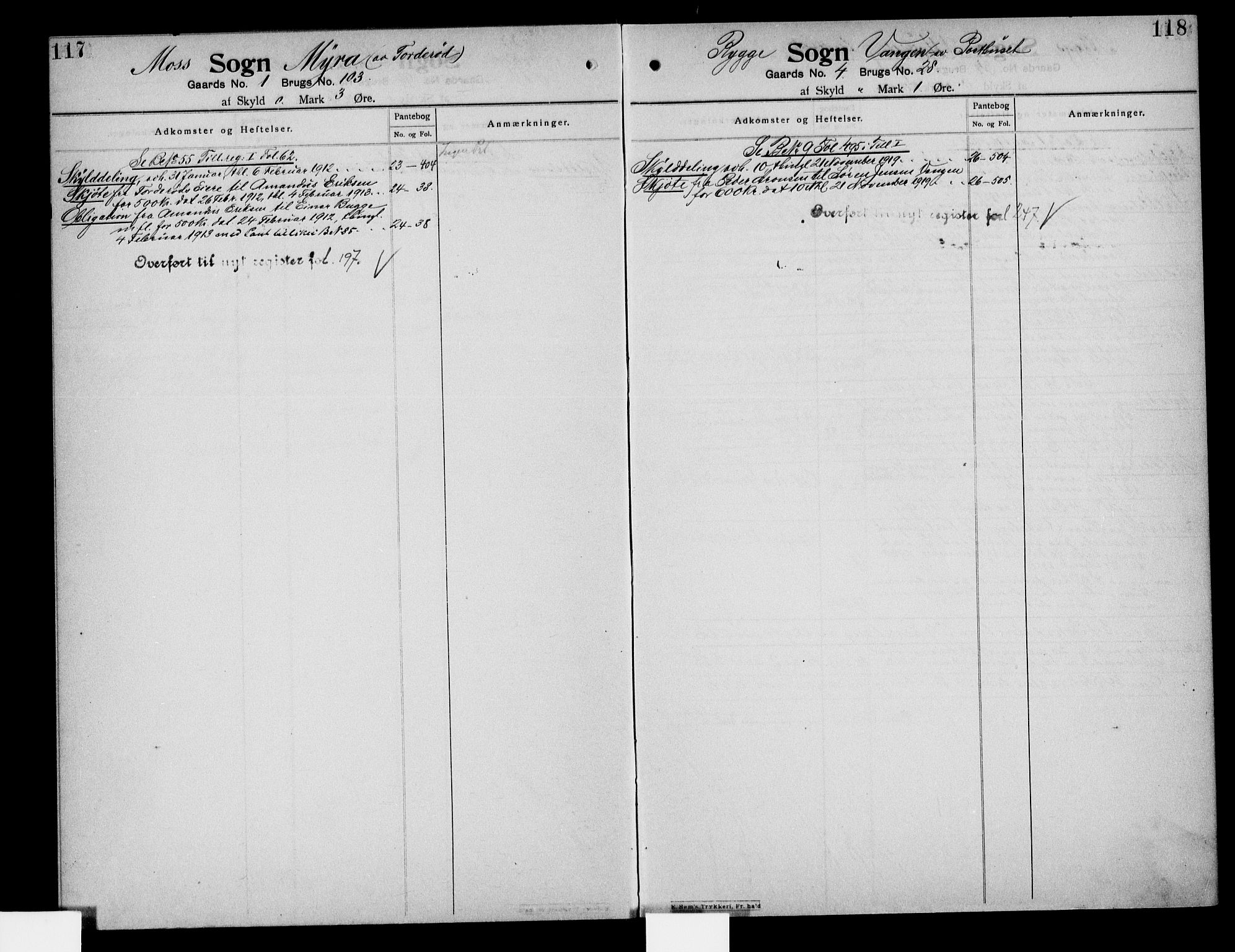Moss sorenskriveri, SAO/A-10168: Mortgage register no. IV 6, 1910-1925, p. 117-118
