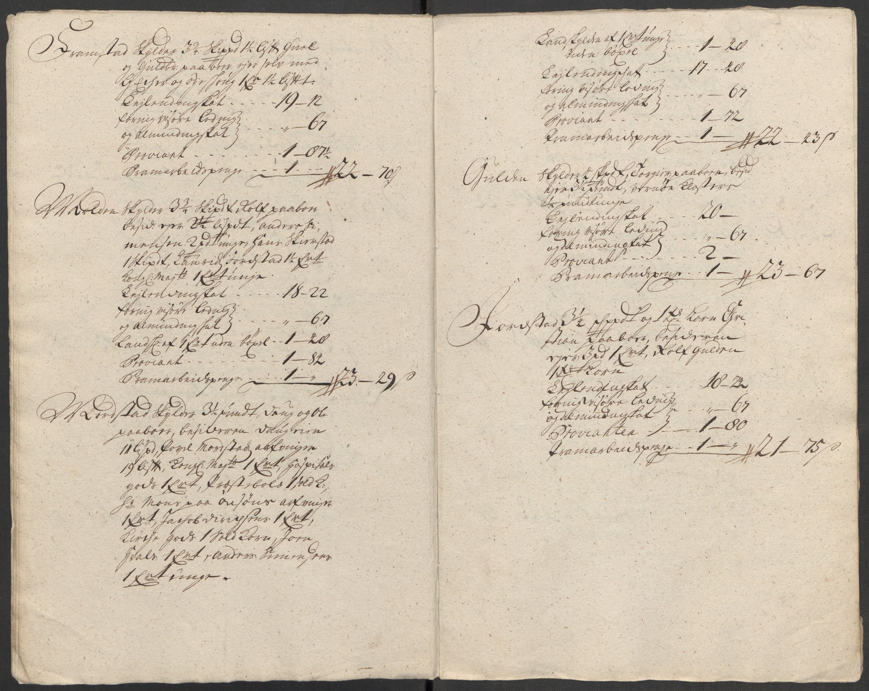 Rentekammeret inntil 1814, Reviderte regnskaper, Fogderegnskap, AV/RA-EA-4092/R18/L1318: Fogderegnskap Hadeland, Toten og Valdres, 1717, p. 100