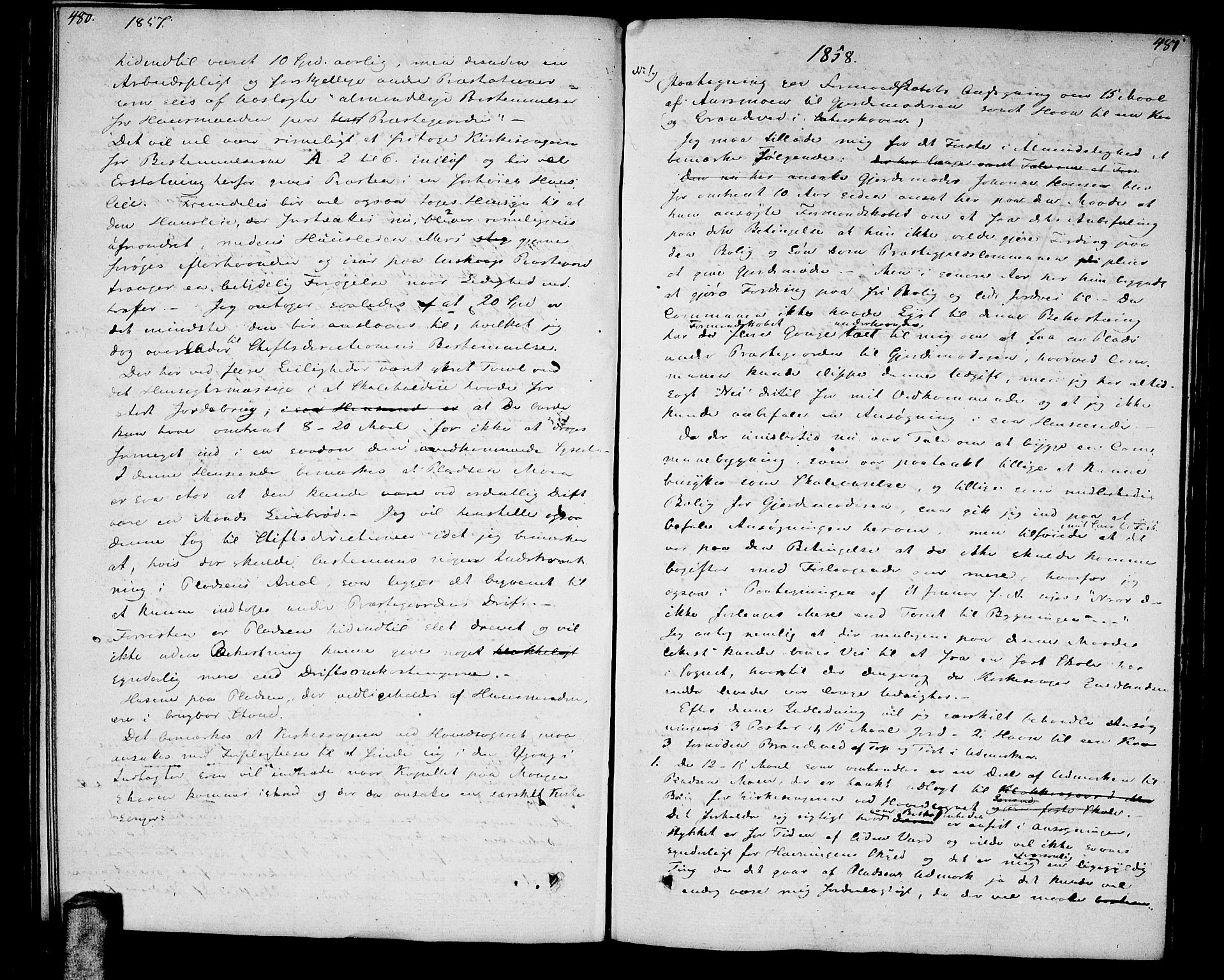 Aurskog prestekontor Kirkebøker, AV/SAO-A-10304a/F/Fa/L0004: Parish register (official) no. I 4, 1807-1814, p. 480-481