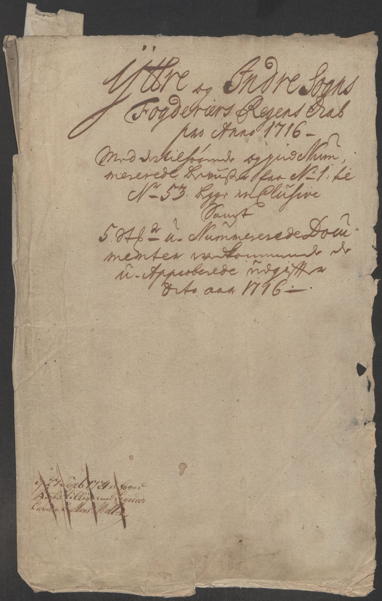 Rentekammeret inntil 1814, Reviderte regnskaper, Fogderegnskap, AV/RA-EA-4092/R52/L3320: Fogderegnskap Sogn, 1715-1716, p. 360