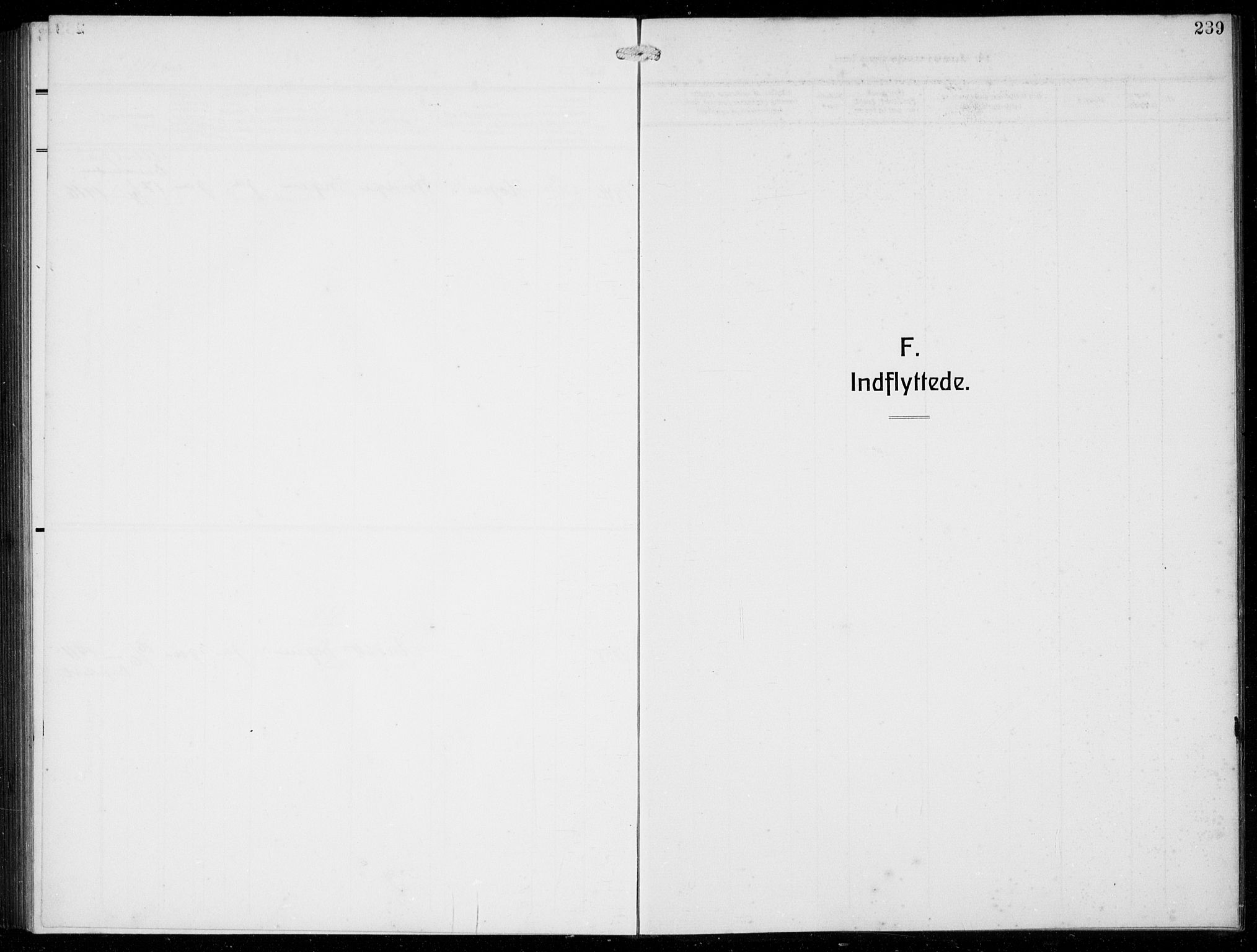Masfjorden Sokneprestembete, SAB/A-77001: Parish register (copy) no. B  2, 1912-1939, p. 239