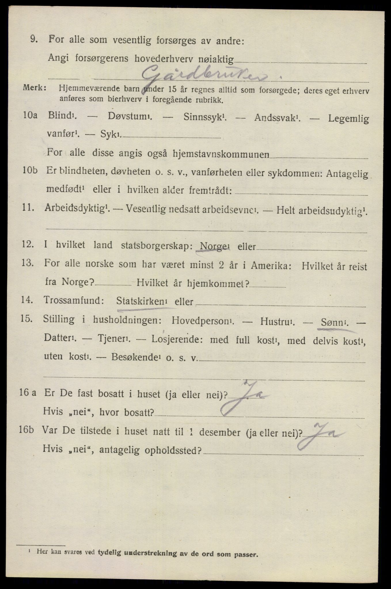 SAO, 1920 census for Skedsmo, 1920, p. 5160