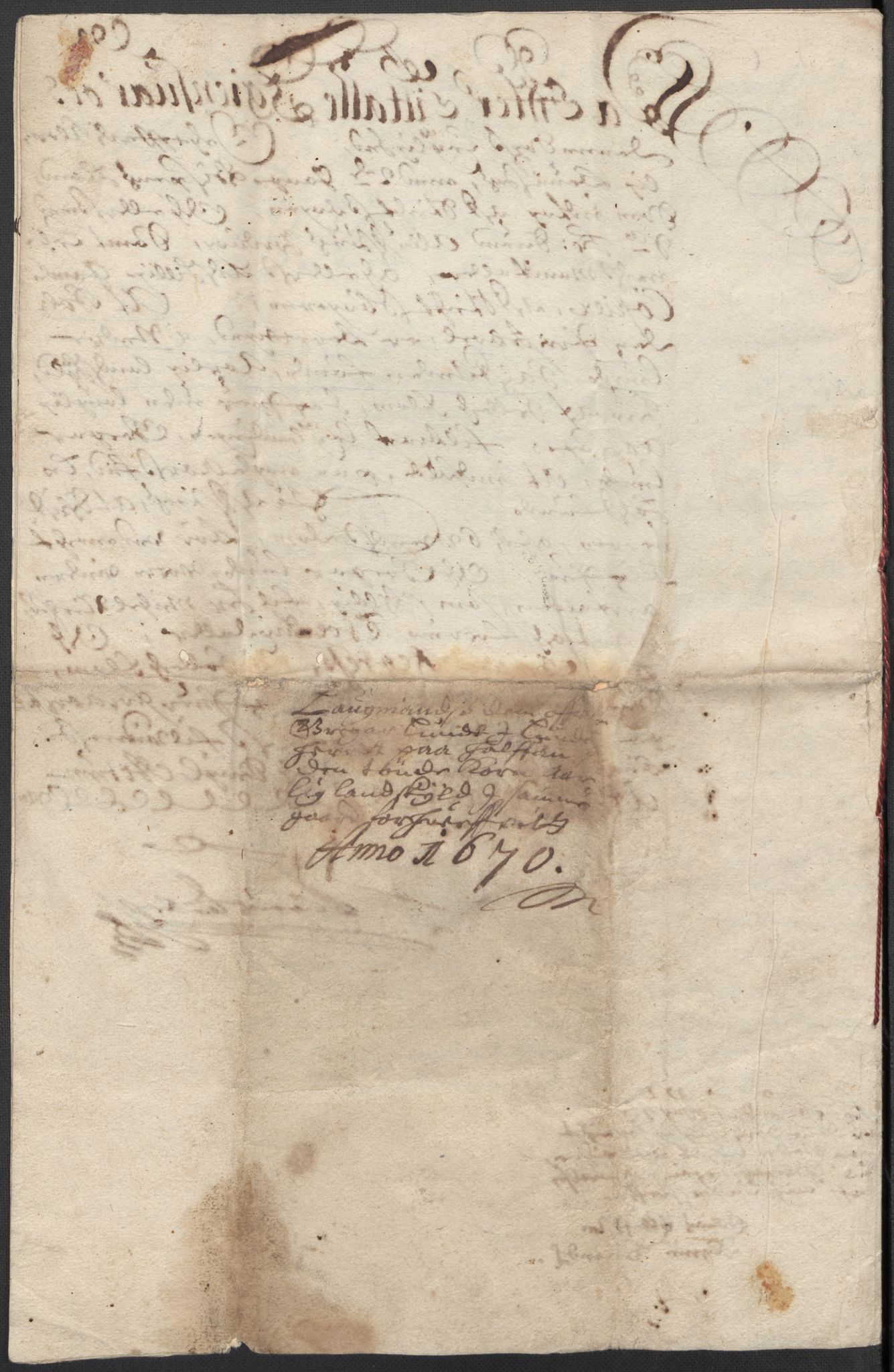 Riksarkivets diplomsamling, AV/RA-EA-5965/F15/L0026: Prestearkiv - Telemark, 1575-1838, p. 72