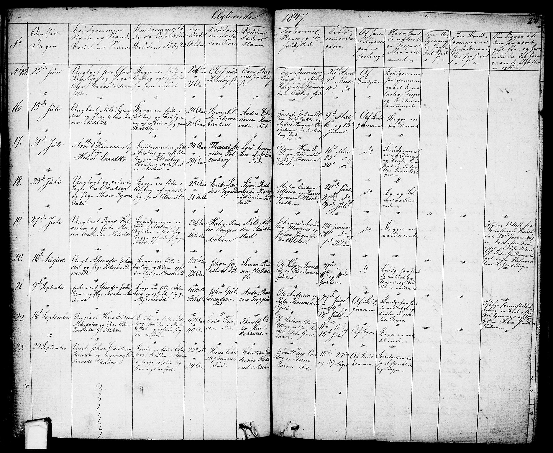 Eidsberg prestekontor Kirkebøker, AV/SAO-A-10905/F/Fa/L0008: Parish register (official) no. I 8, 1832-1848, p. 271