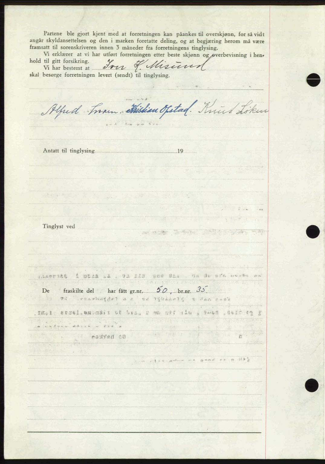 Romsdal sorenskriveri, AV/SAT-A-4149/1/2/2C: Mortgage book no. A27, 1948-1948, Diary no: : 2891/1948