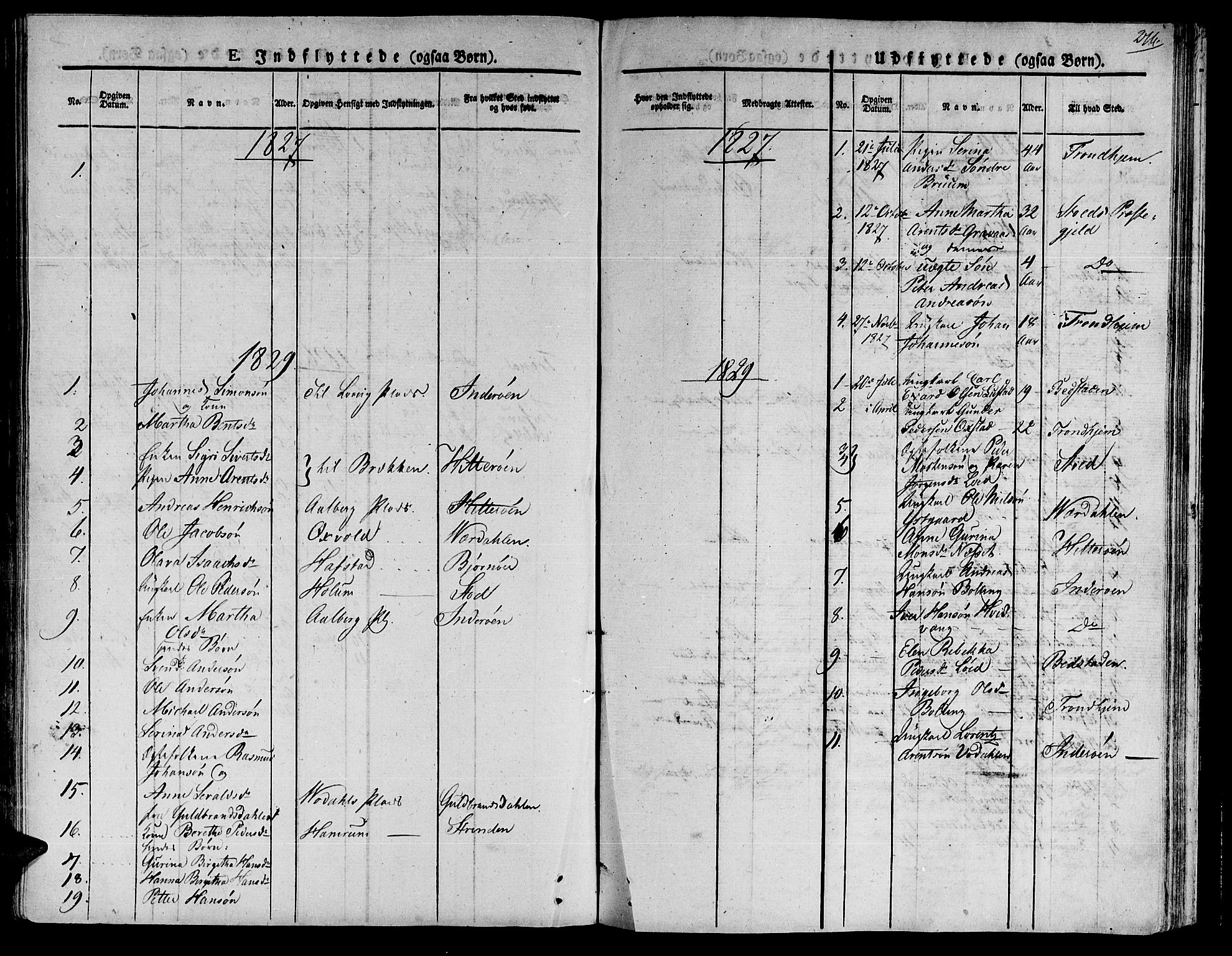 Ministerialprotokoller, klokkerbøker og fødselsregistre - Nord-Trøndelag, SAT/A-1458/735/L0336: Parish register (official) no. 735A05 /1, 1825-1835, p. 276