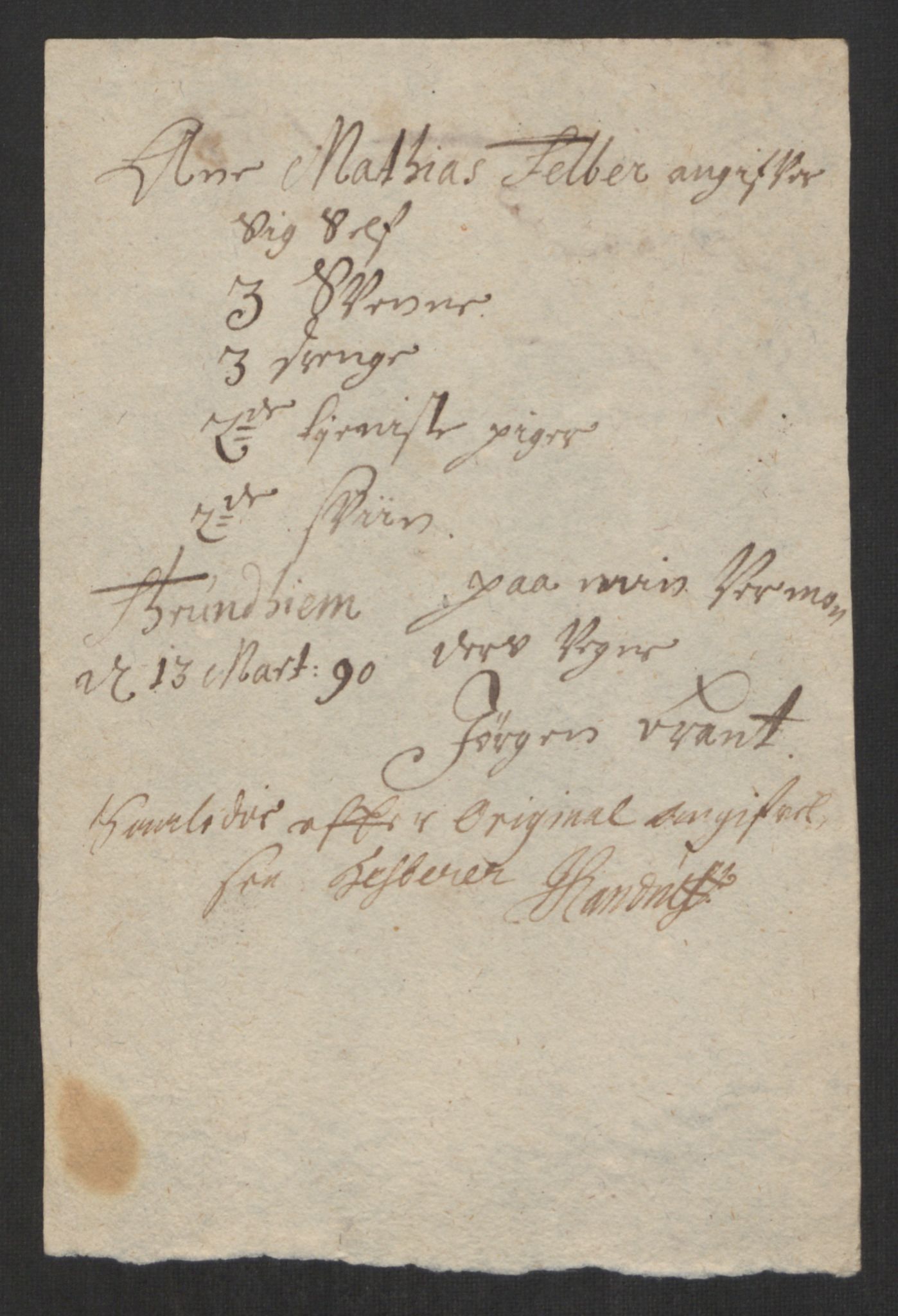 Rentekammeret inntil 1814, Reviderte regnskaper, Byregnskaper, AV/RA-EA-4066/R/Rs/L0505: [S2] Kontribusjonsregnskap, 1686-1691, p. 390