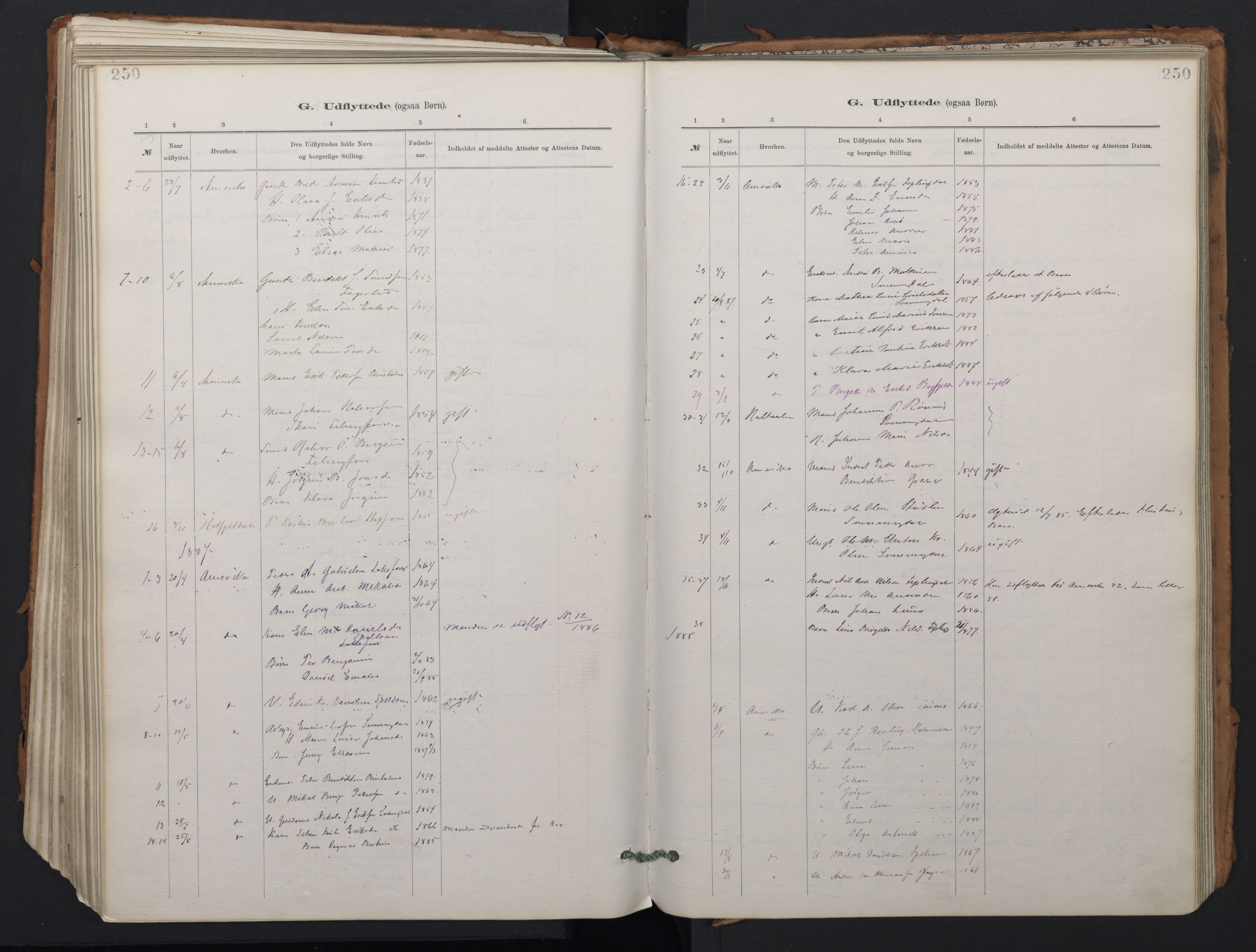 Ministerialprotokoller, klokkerbøker og fødselsregistre - Nordland, SAT/A-1459/824/L0338: Parish register (official) no. 824A01, 1880-1915, p. 250