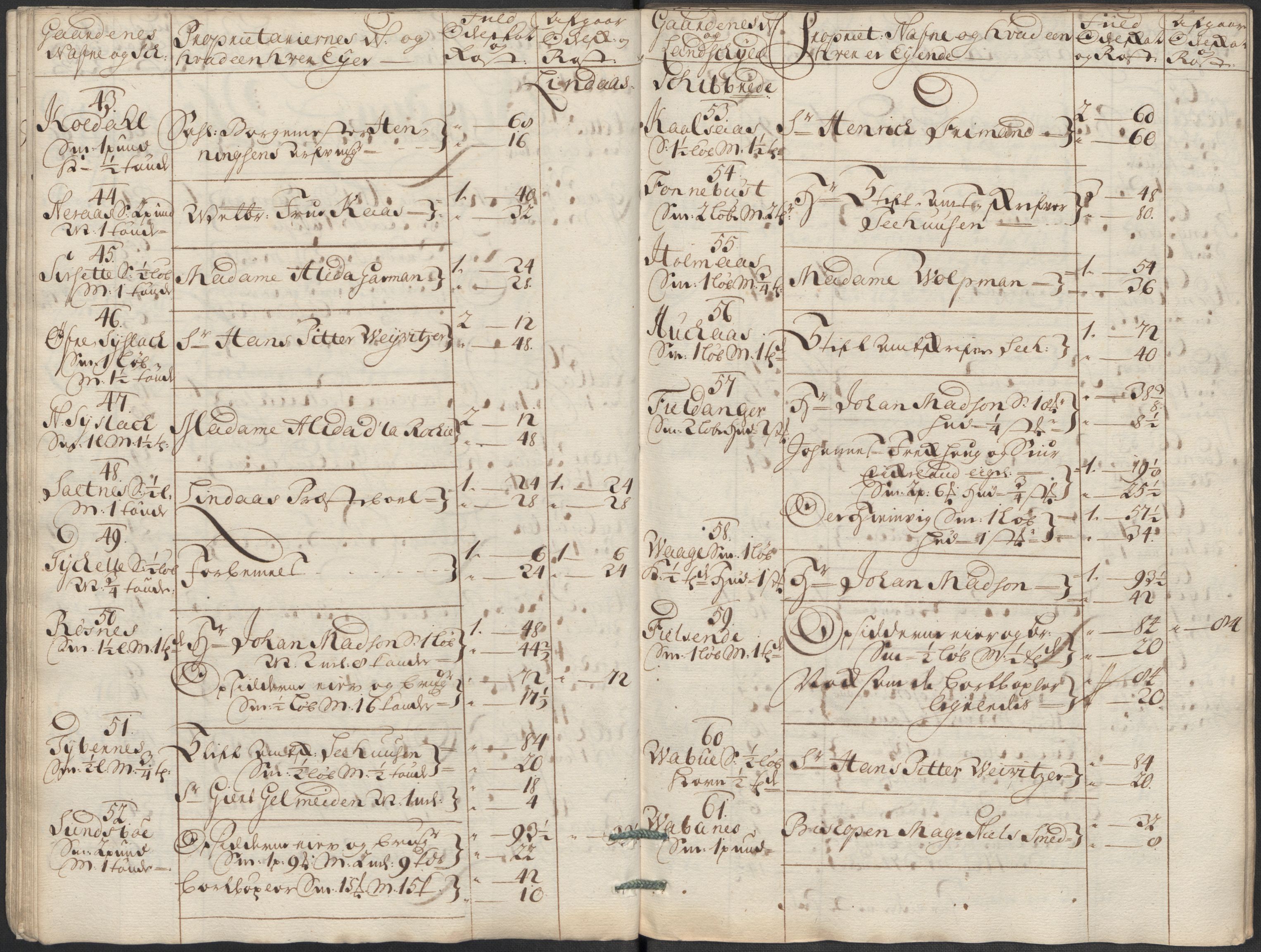 Rentekammeret inntil 1814, Reviderte regnskaper, Fogderegnskap, AV/RA-EA-4092/R51/L3197: Fogderegnskap Nordhordland og Voss, 1714, p. 75