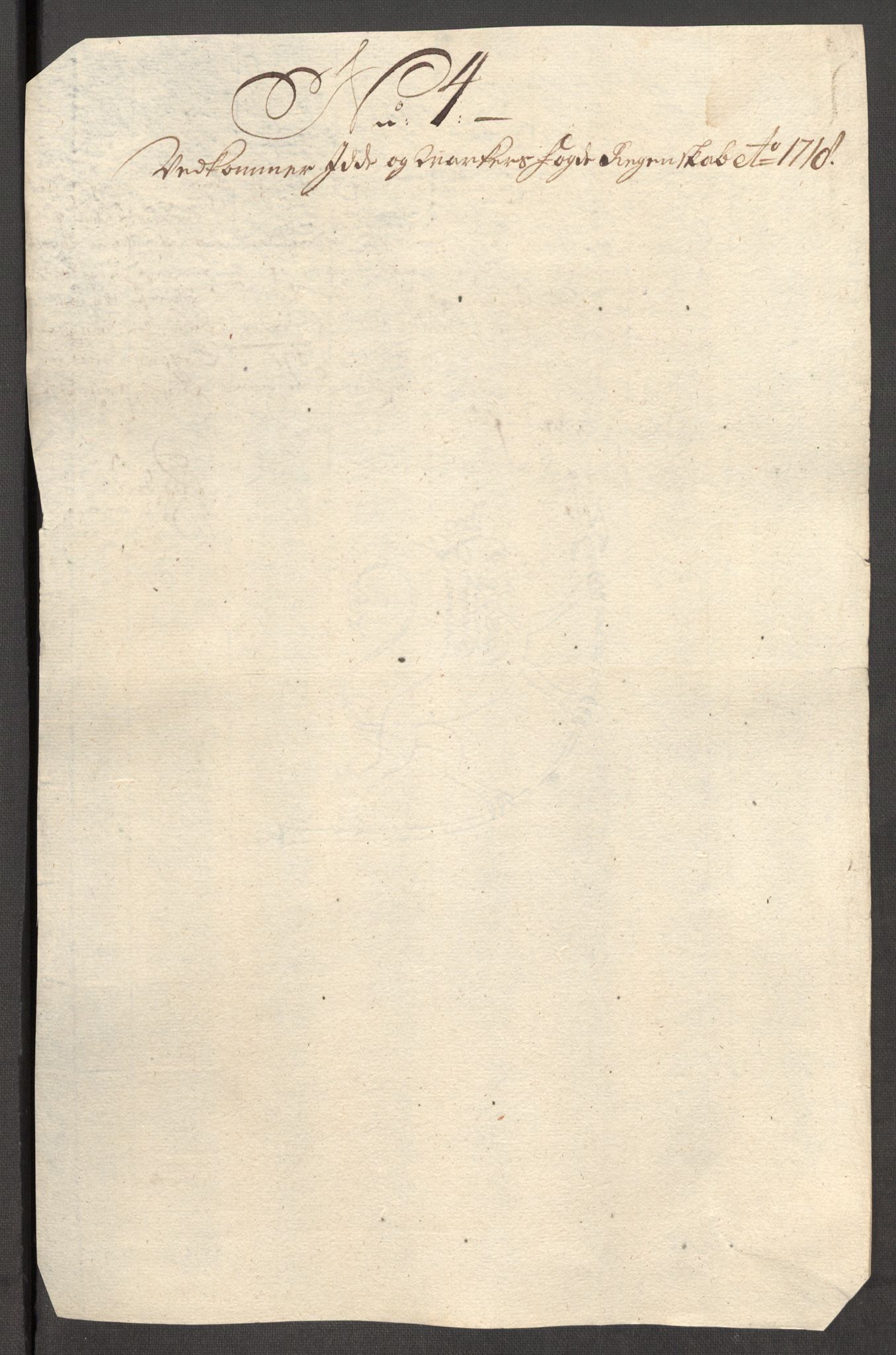 Rentekammeret inntil 1814, Reviderte regnskaper, Fogderegnskap, AV/RA-EA-4092/R01/L0024: Fogderegnskap Idd og Marker, 1717-1718, p. 261